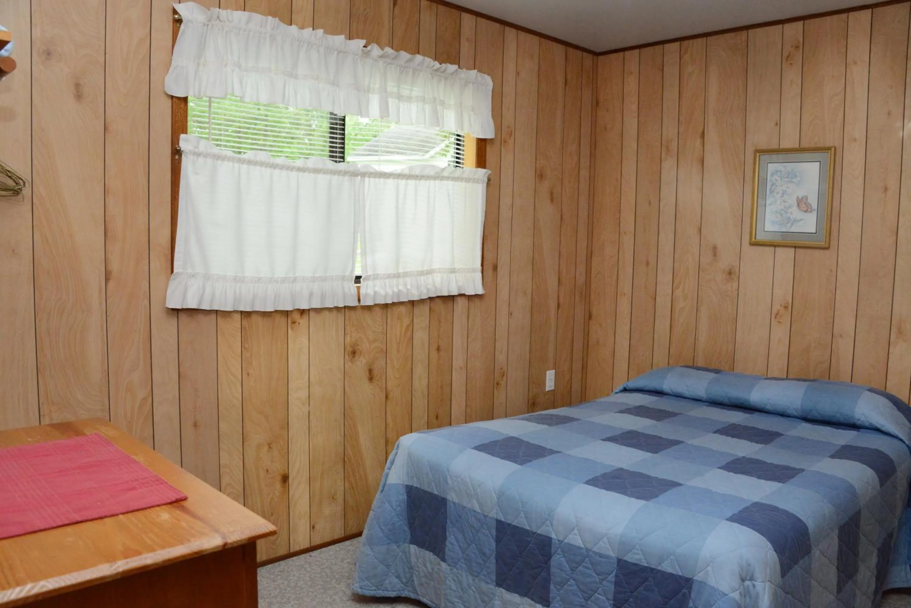 Bed in Riverside Resort