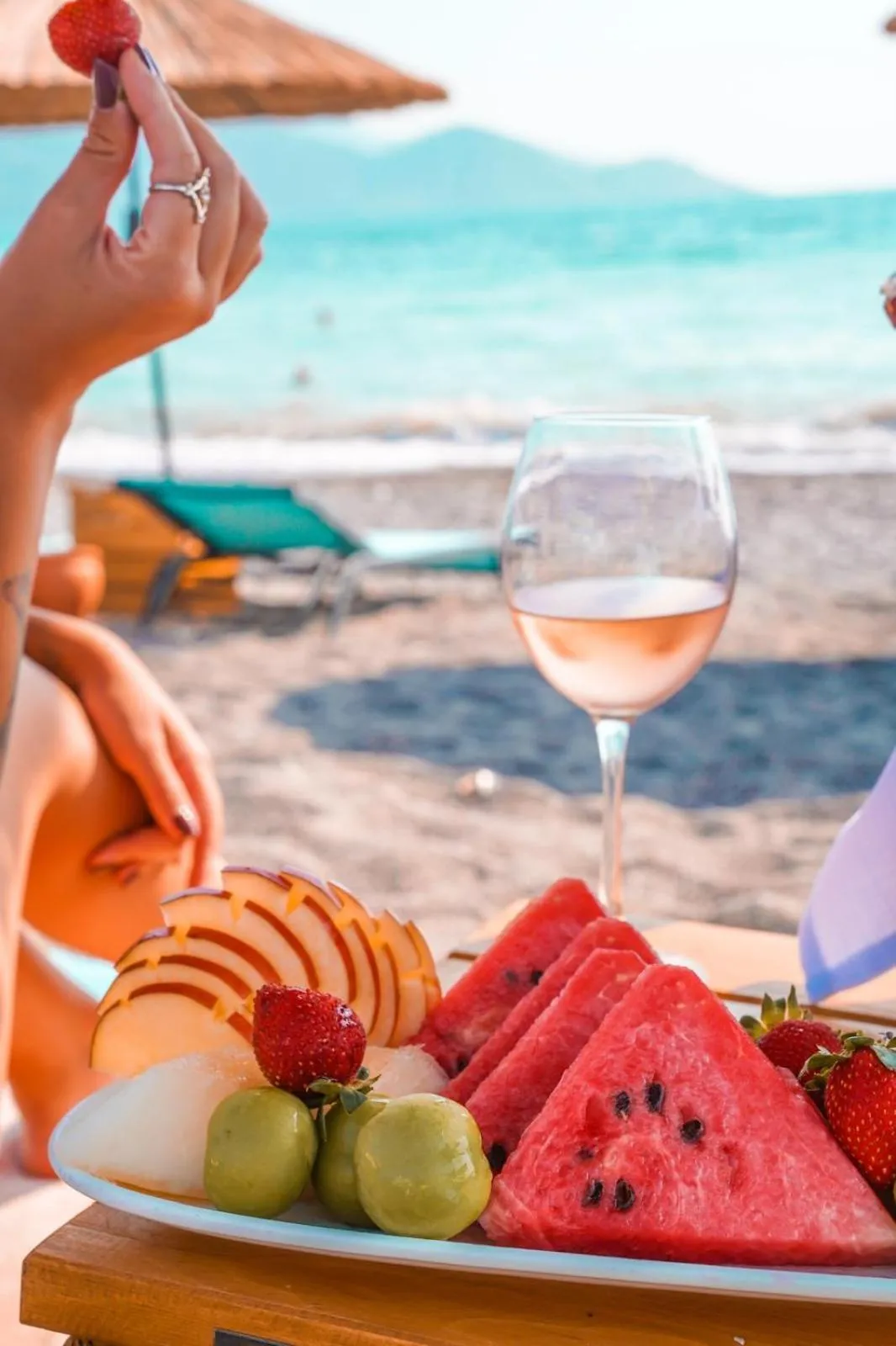 Beach in Uras Beach Hotel