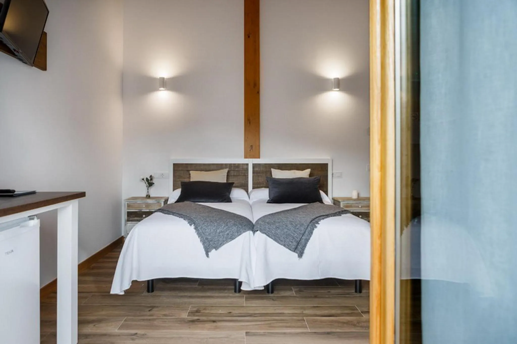 Bedroom, Bed in Posada rural Fuente Juliana