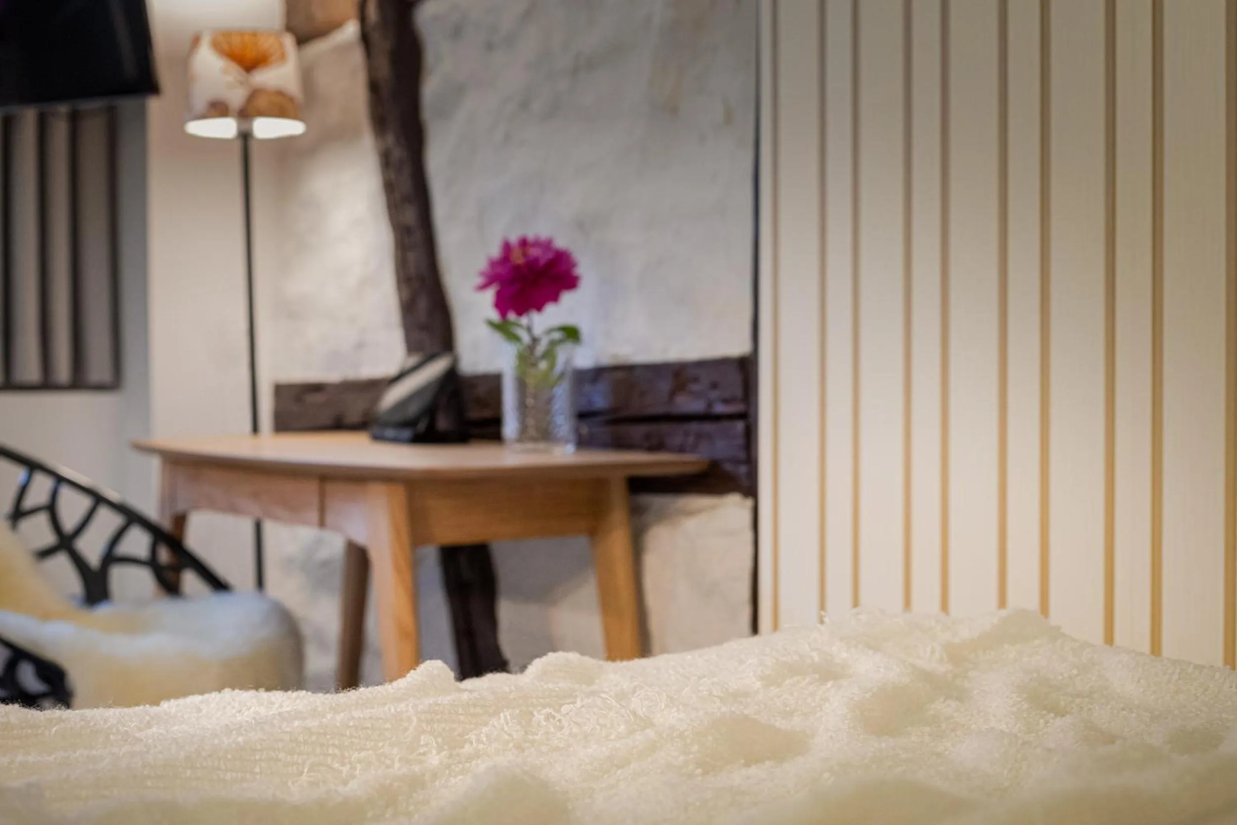 Bed in Ganter Hotel & Restaurant Mohren