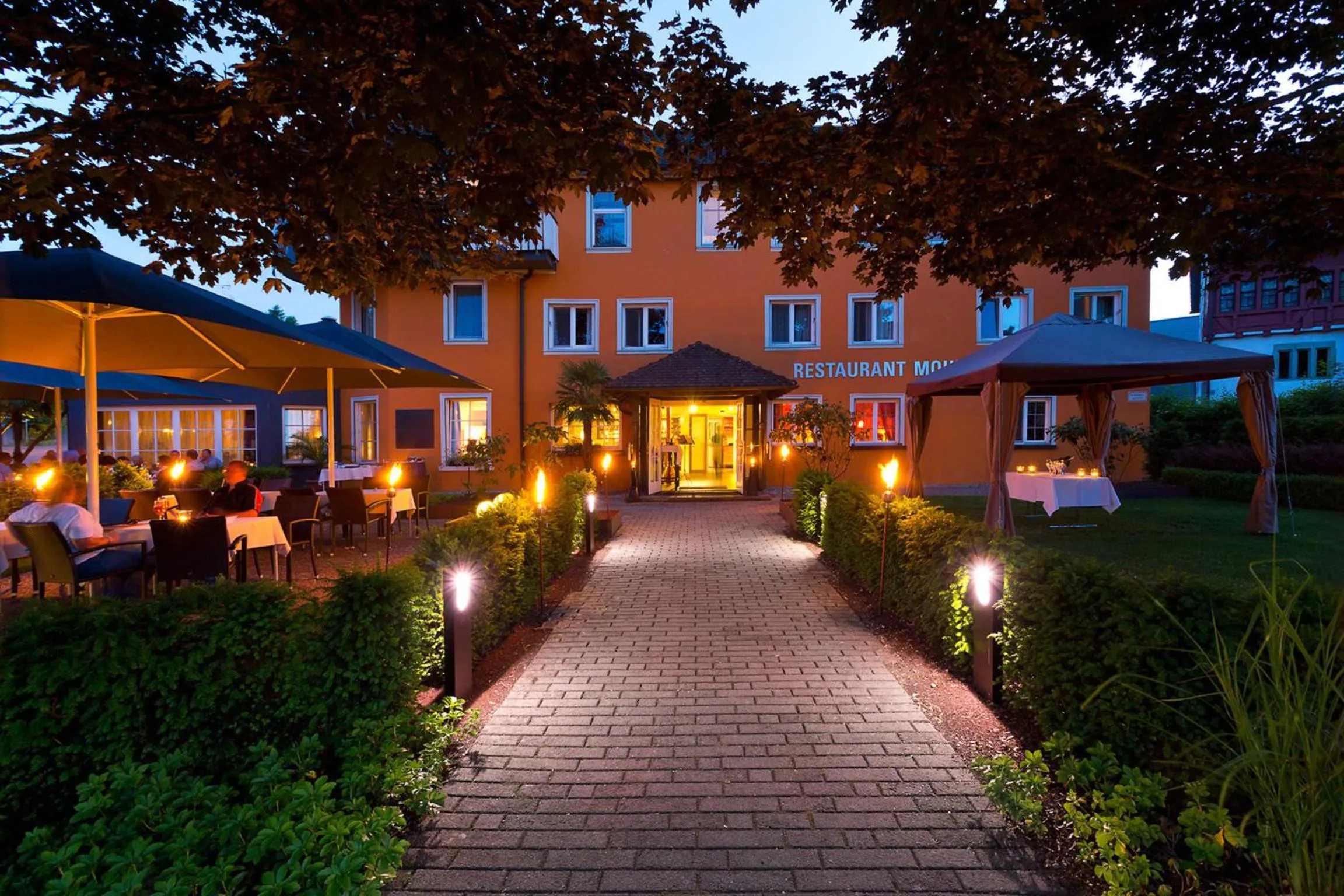 Restaurant/places to eat in Ganter Hotel & Restaurant Mohren