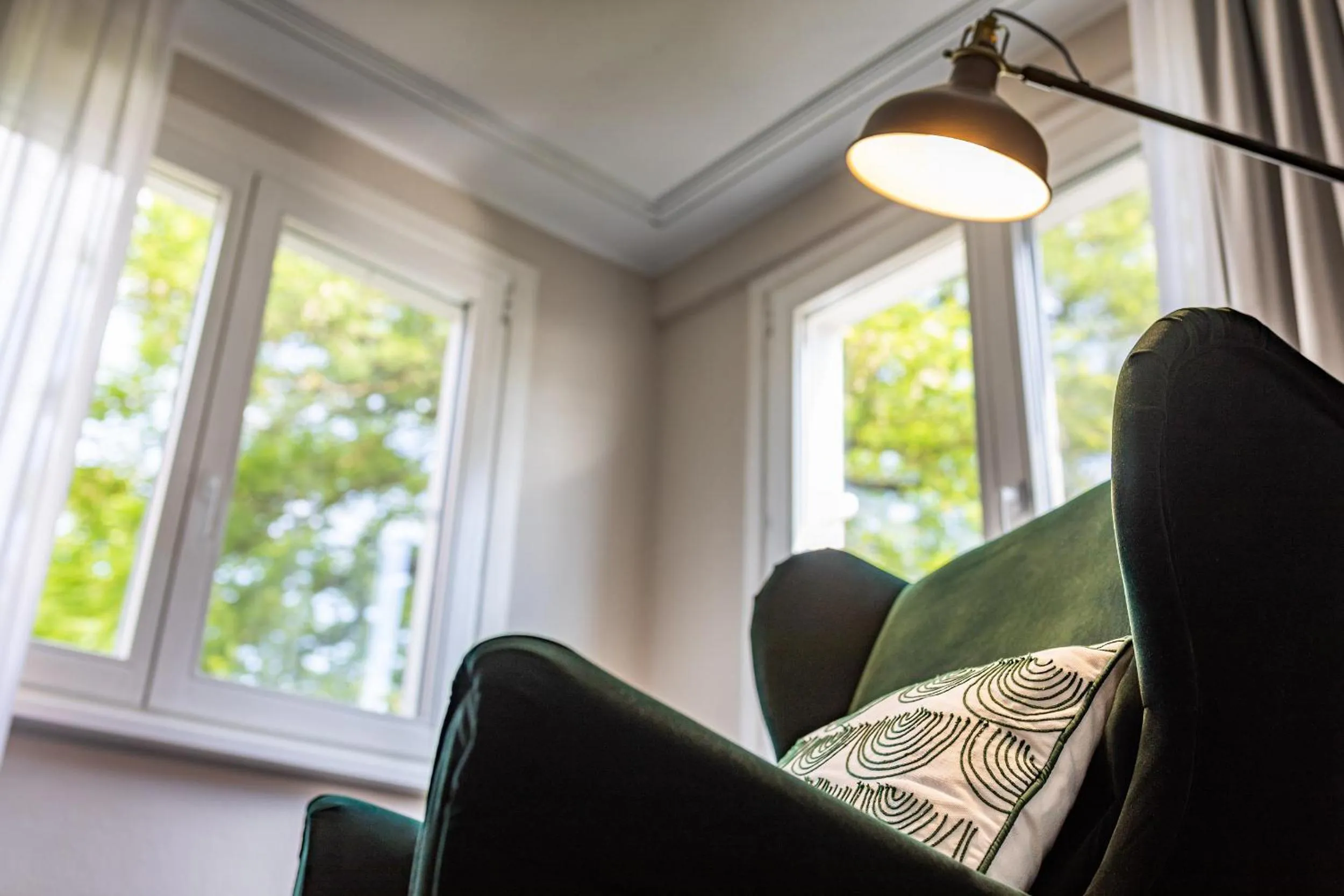 Seating area in Ganter Hotel & Restaurant Mohren