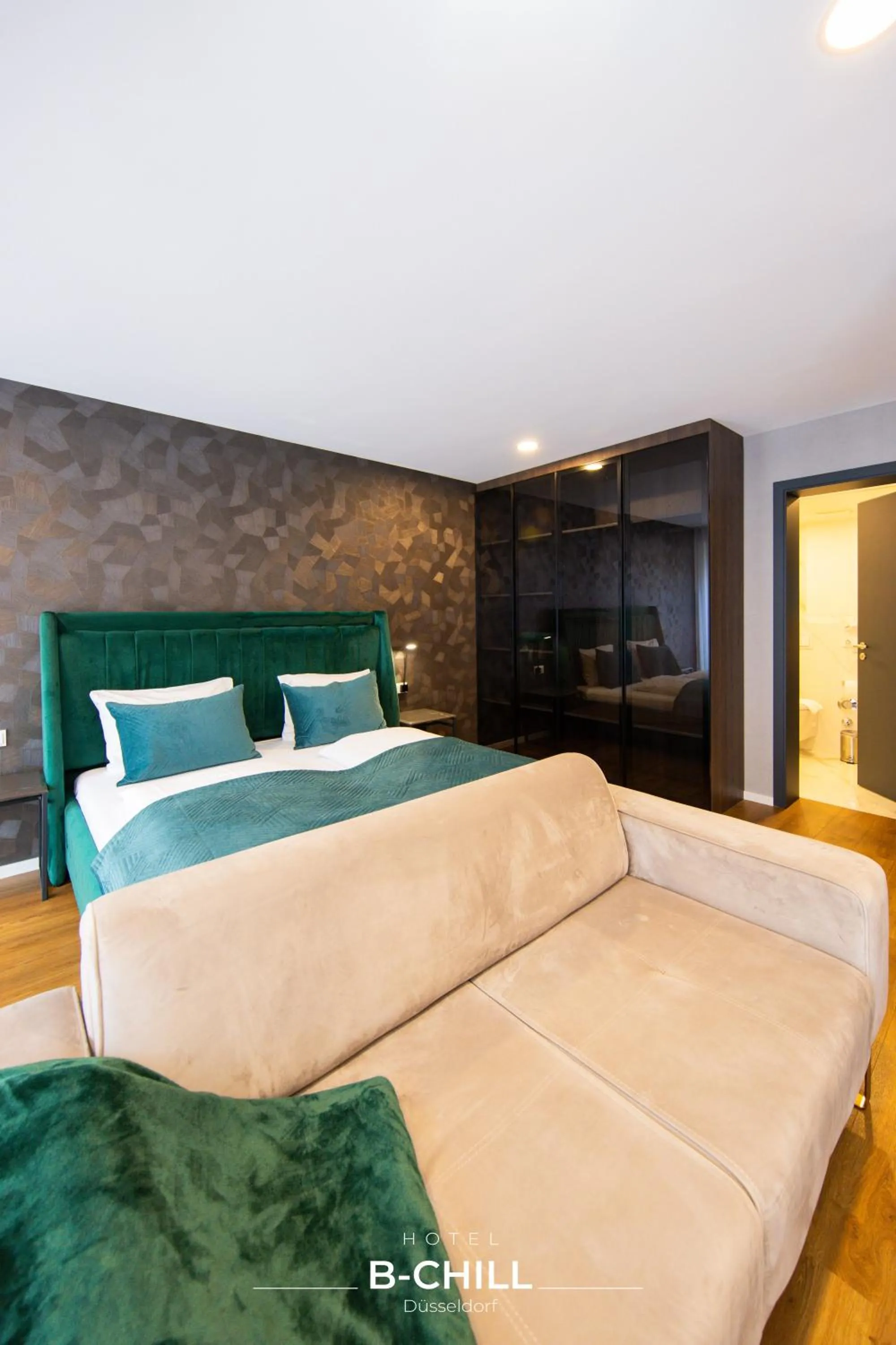 Bed in B-Chill Düsseldorf