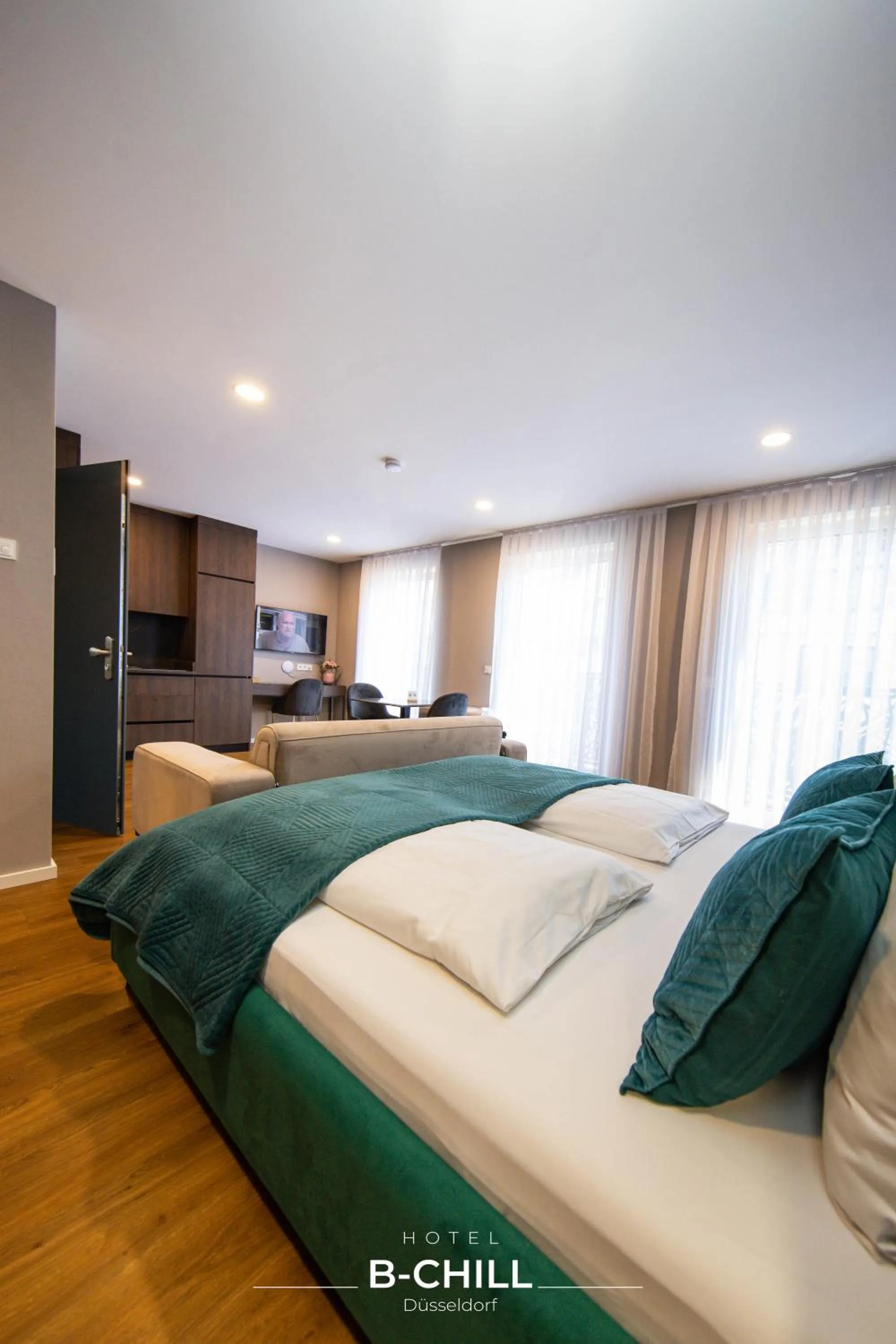 Bed in B-Chill Düsseldorf