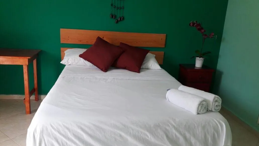 Bed in Mansion Giahn Bed & Breakfast