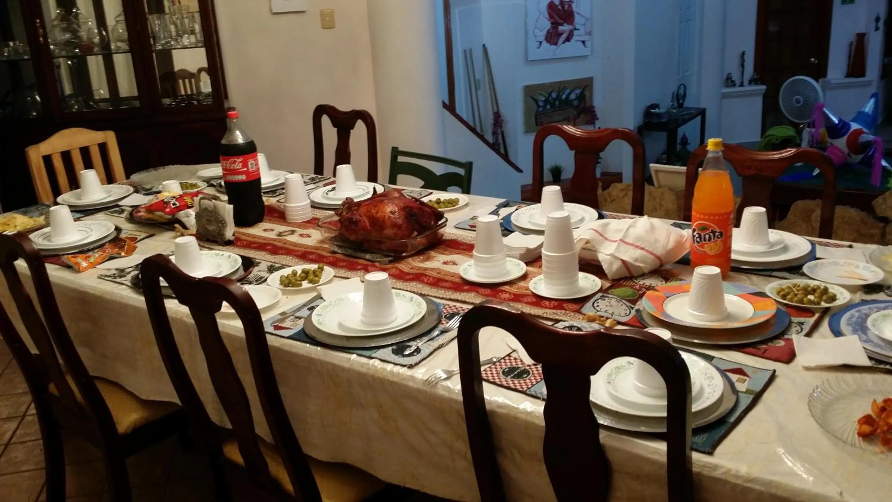 Dining area in Mansion Giahn Bed & Breakfast