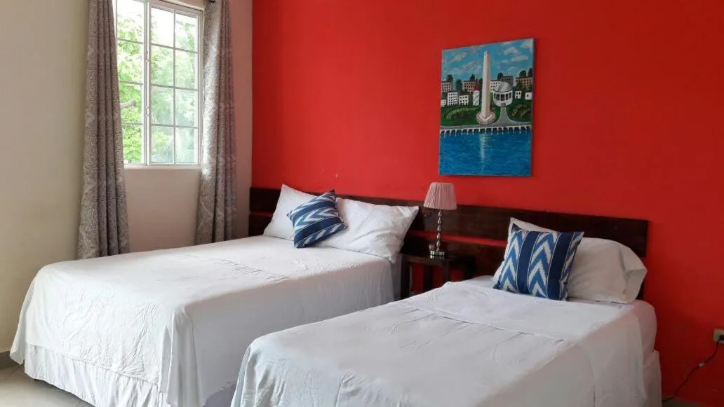 Bed in Mansion Giahn Bed & Breakfast