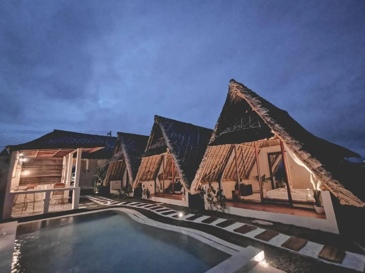 Night in Capila Villa Bali