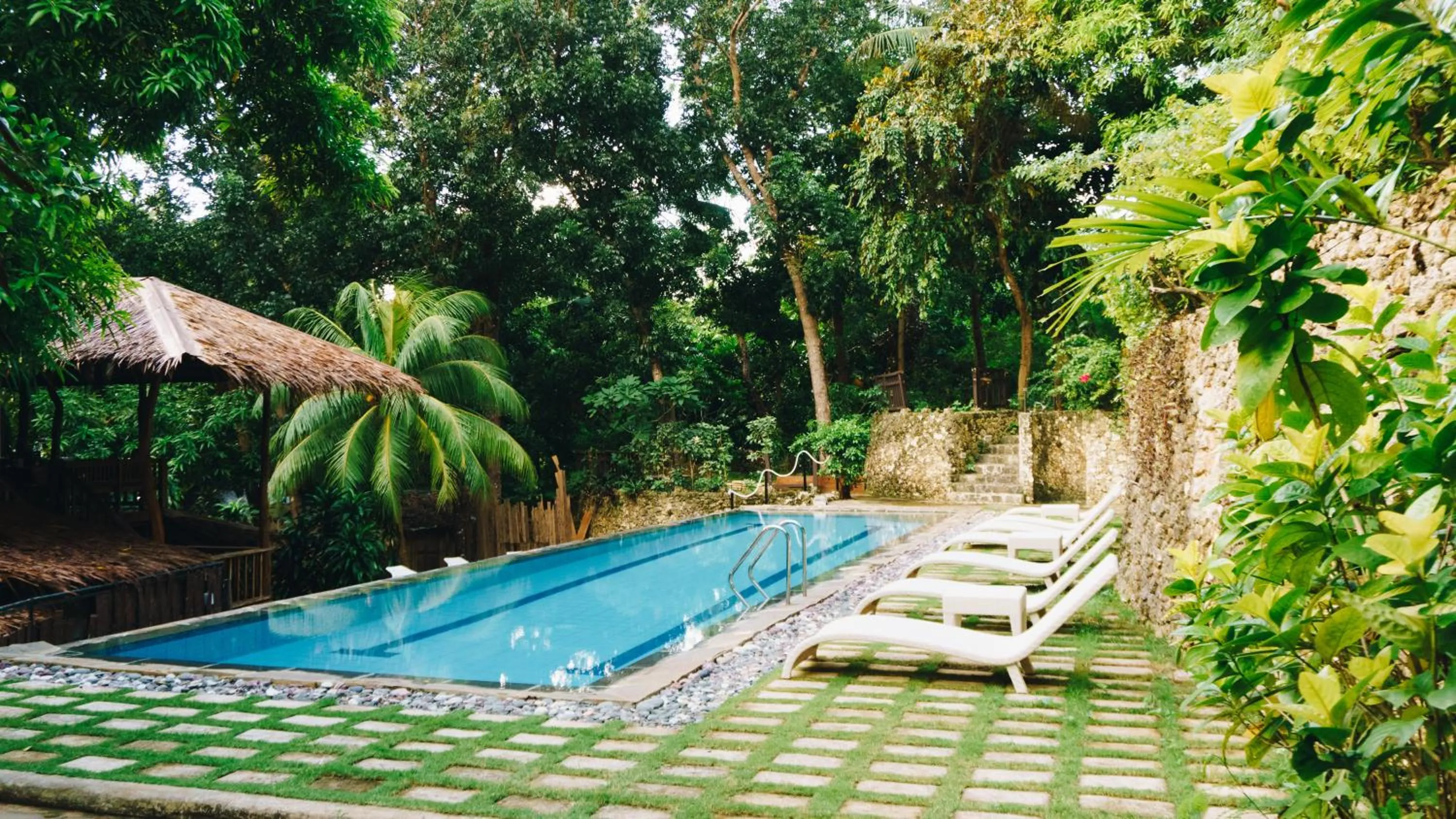 Swimming pool in The Strand Boutique Resort