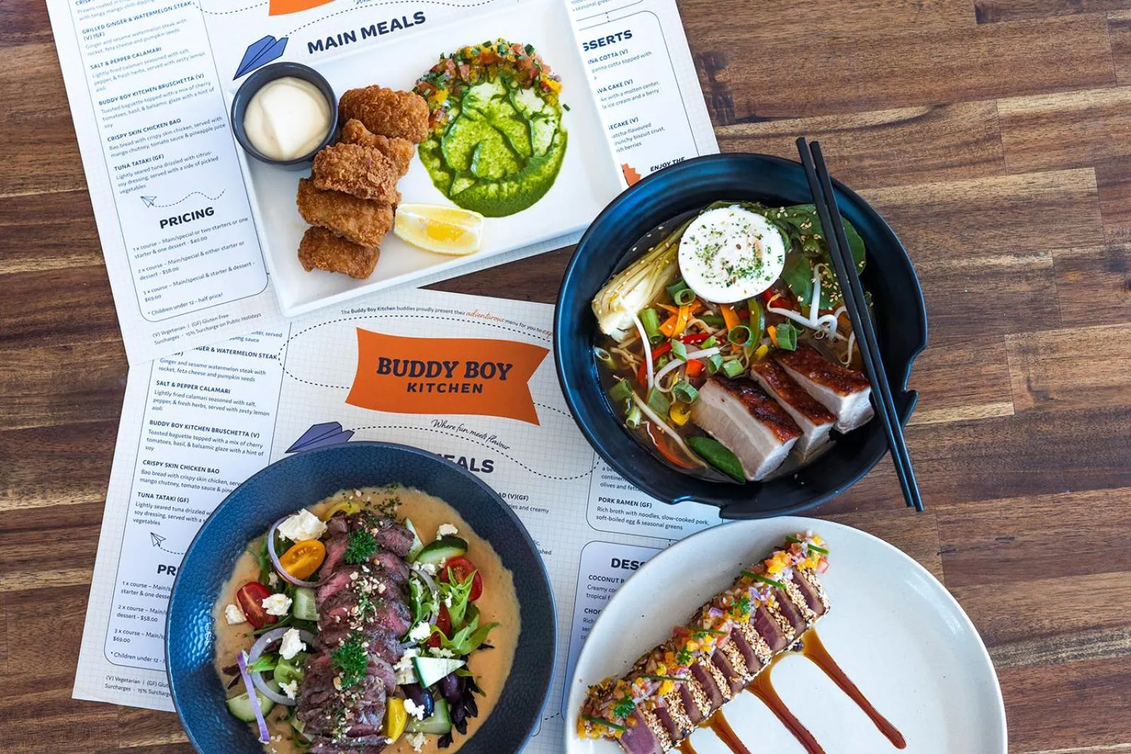 Restaurant/places to eat in Sugar Country Motor Inn