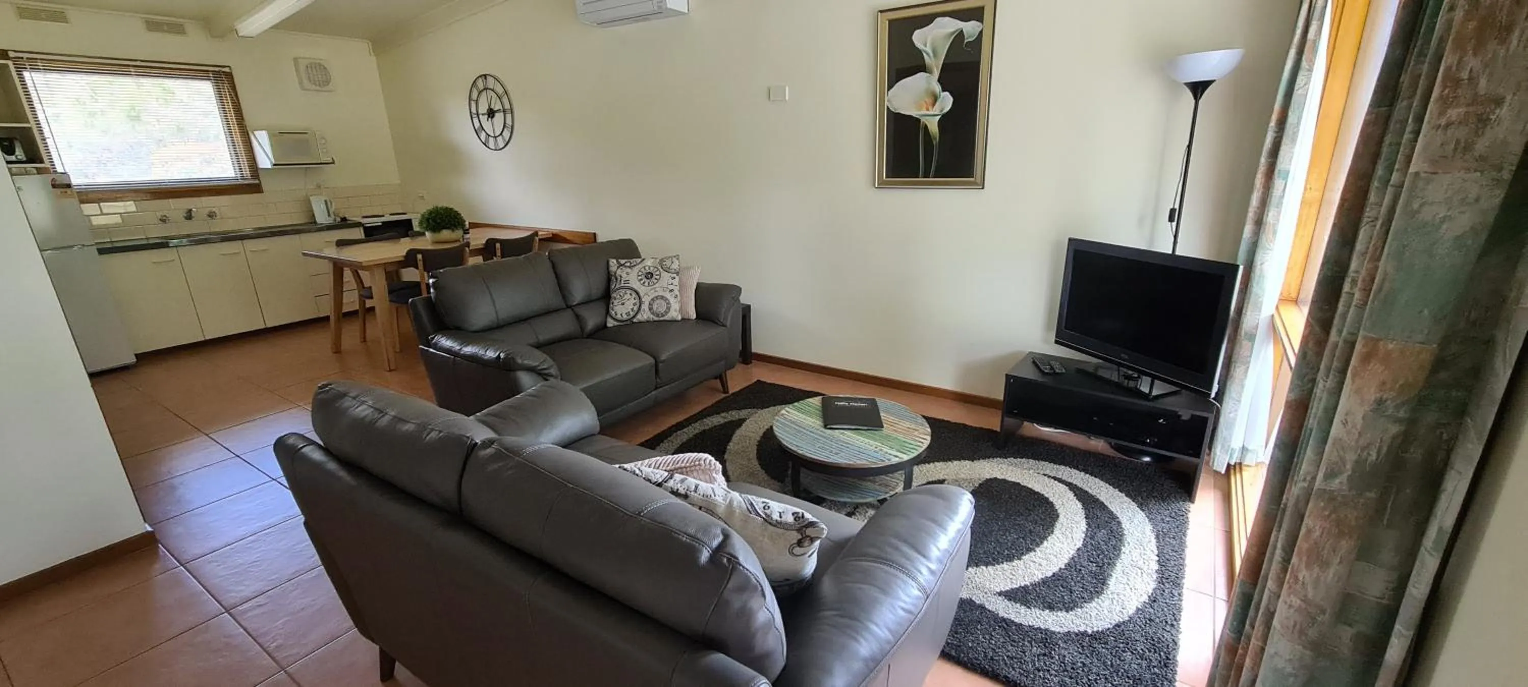 Living room in Halls Haven Holiday Units