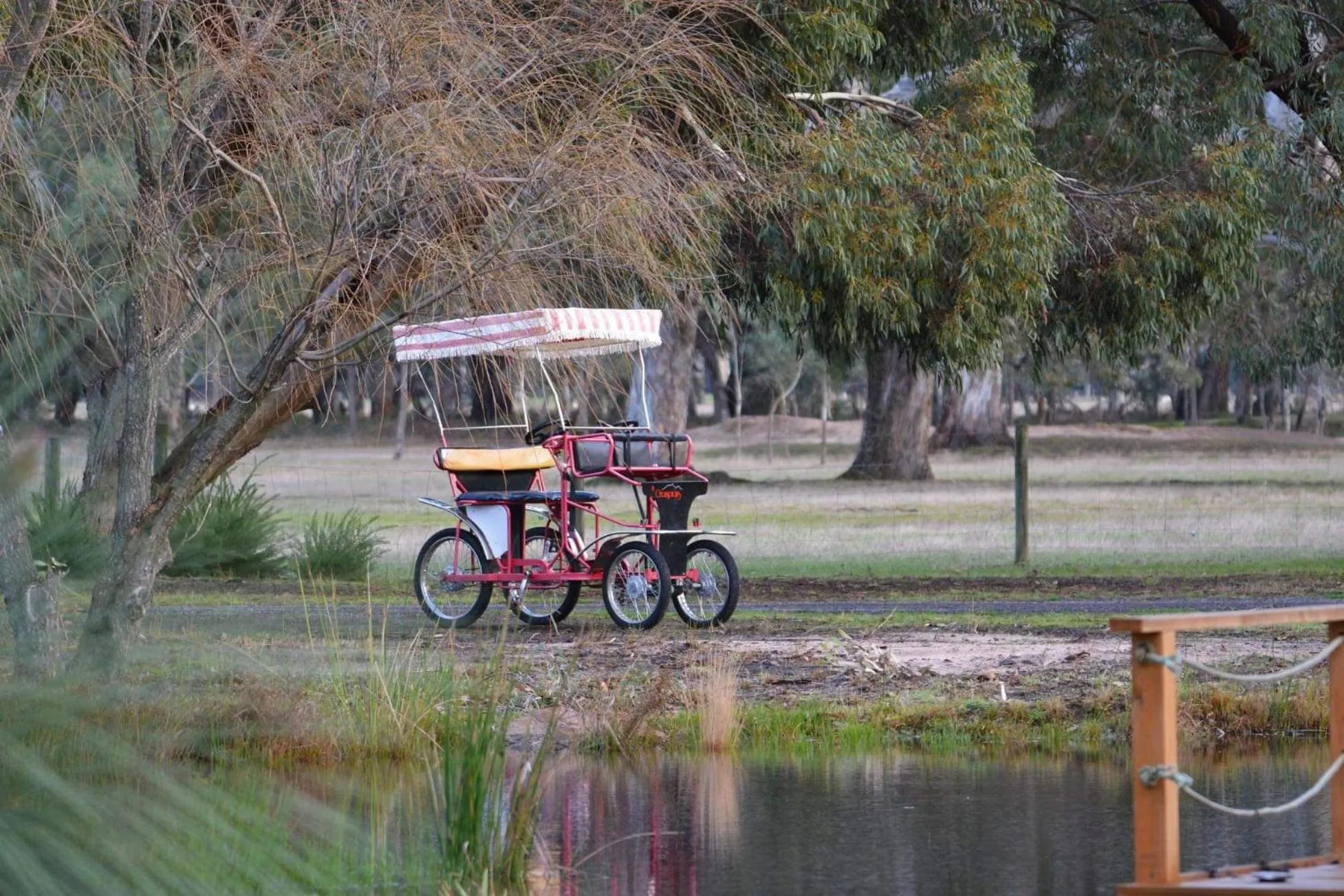 Natural landscape in Halls Haven Holiday Units