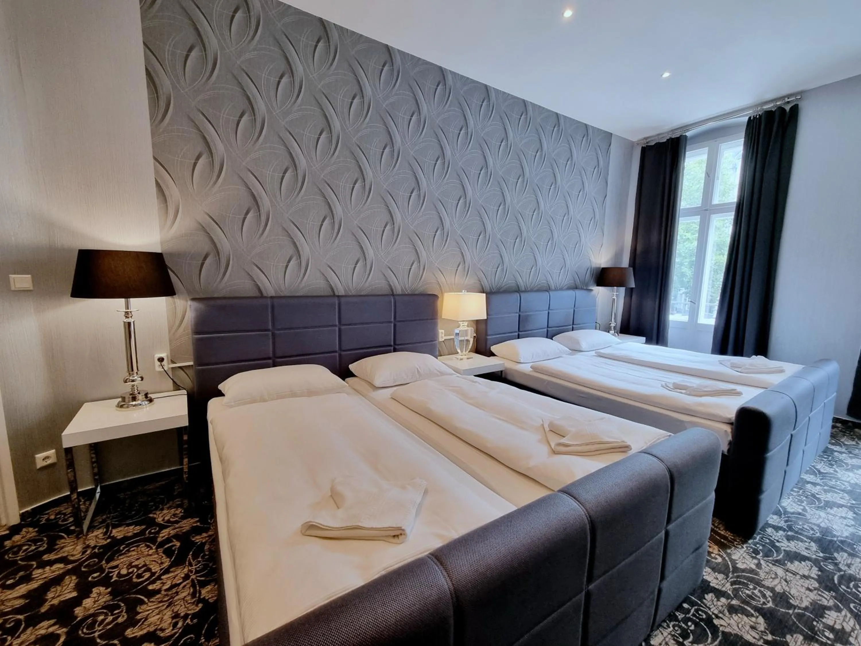 Bed in Hotel Gasteiner Hof