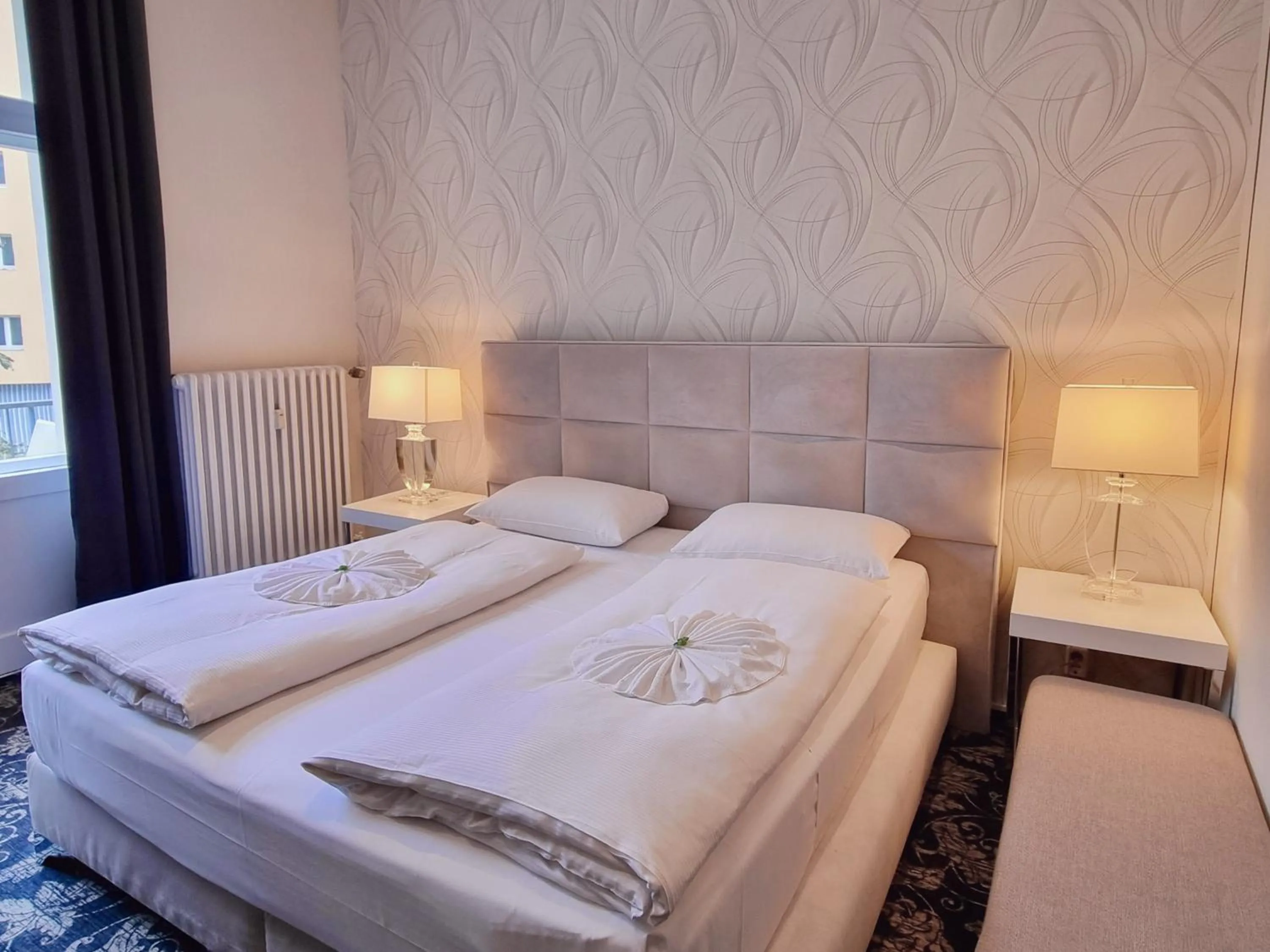 Bed in Hotel Gasteiner Hof