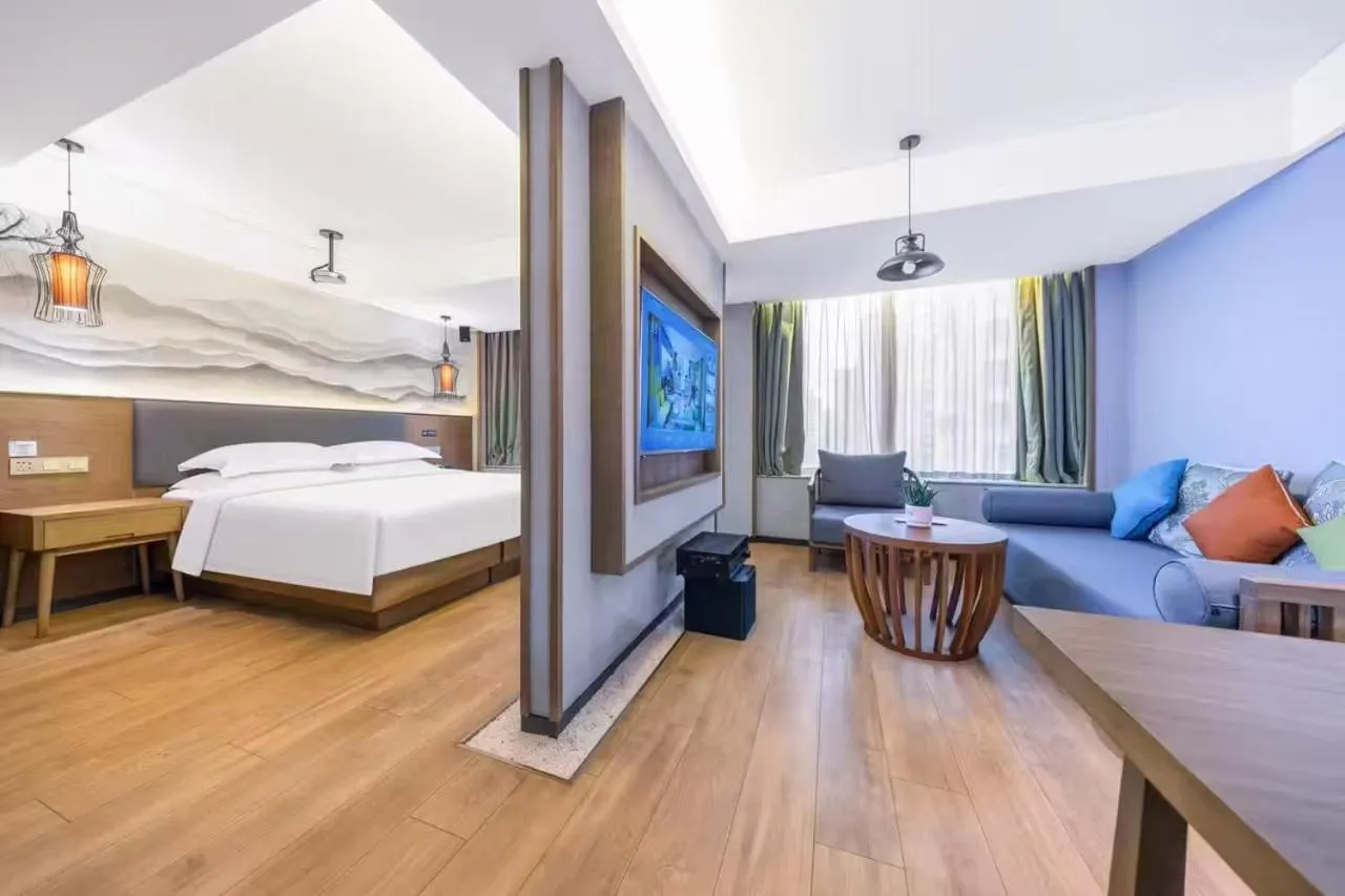 Bed in True Go S Hotel - Shenzhen Convention and Exhibition Center Union Square Branch