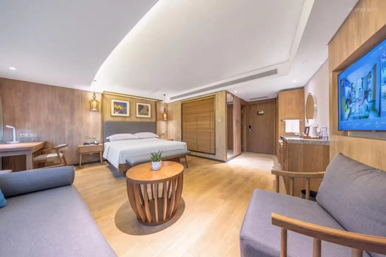 Bed in True Go S Hotel - Shenzhen Convention and Exhibition Center Union Square Branch