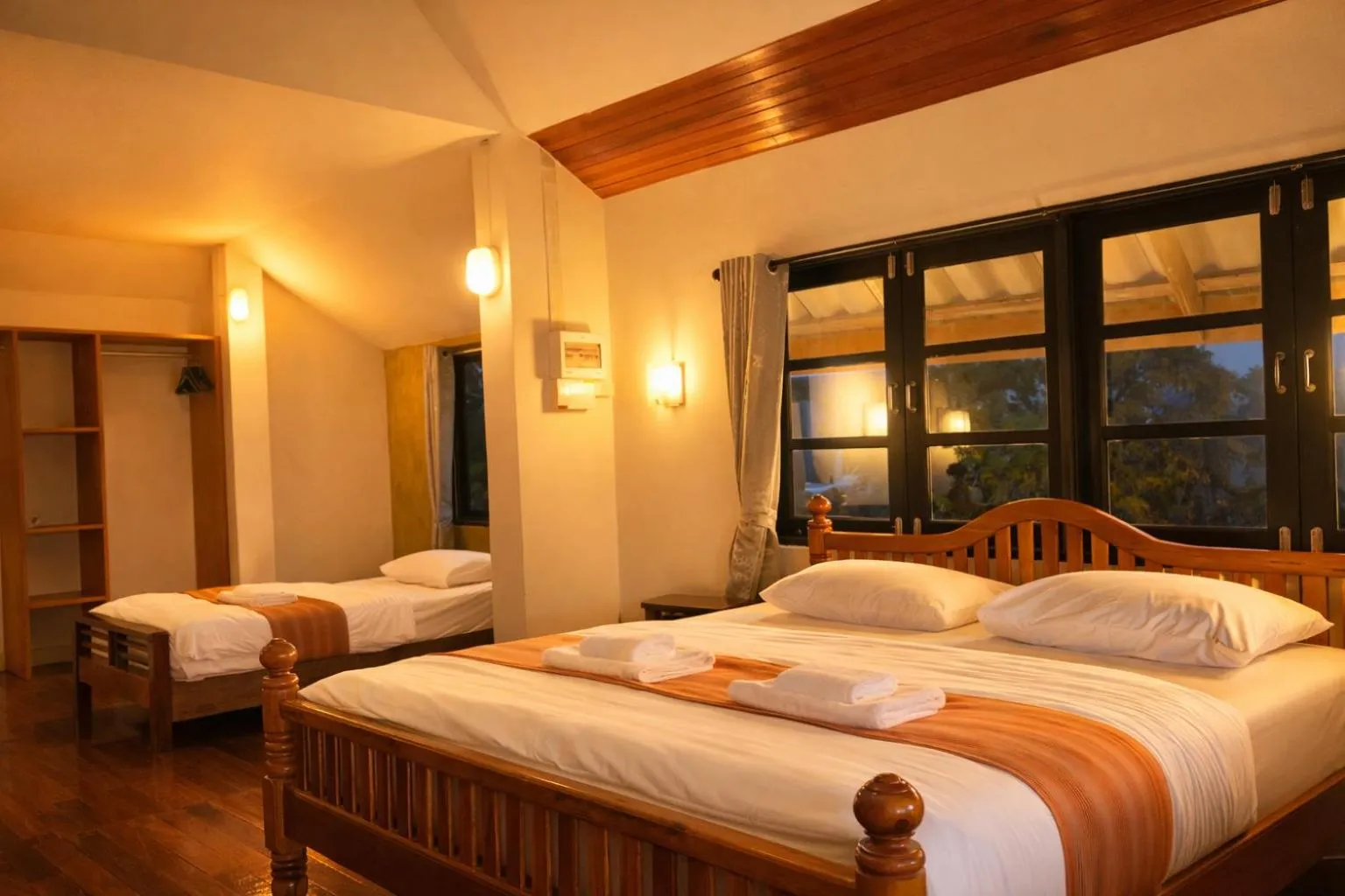 Bedroom, Bed in The Chevalley Beach Resort