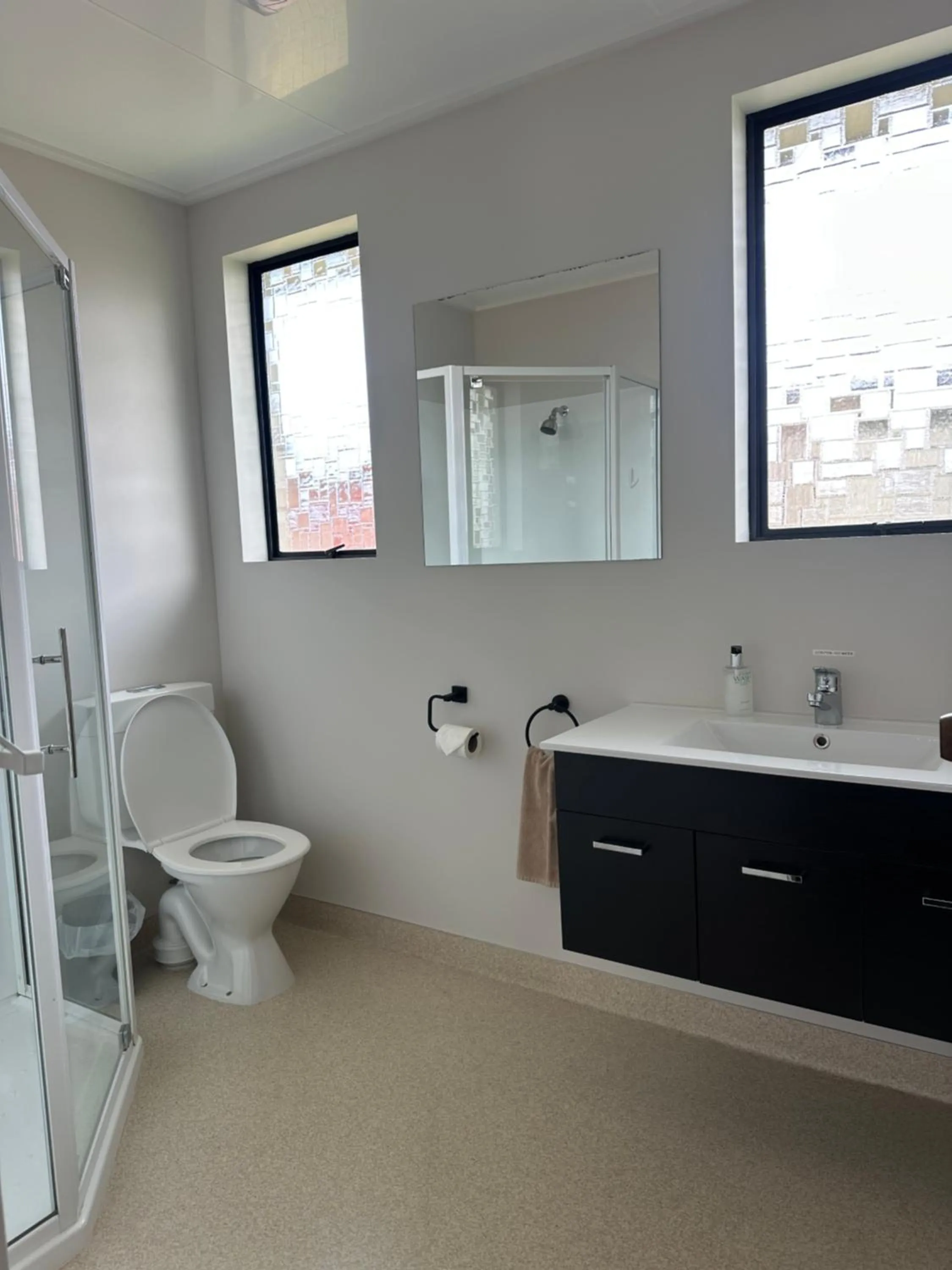 Toilet in Cherylea Motel