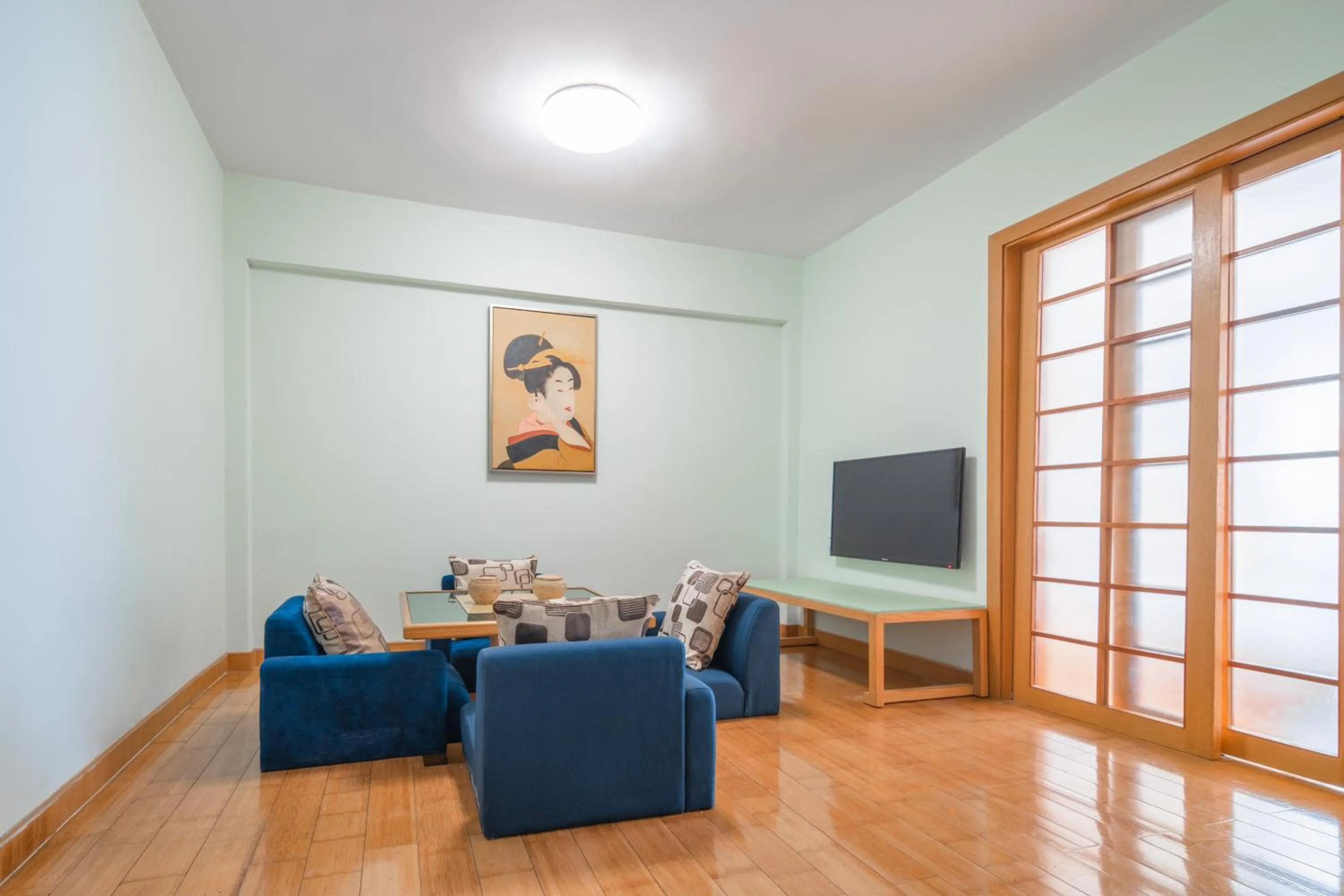 Living room in Shanshui Trends Hotel - Huaqiangbei