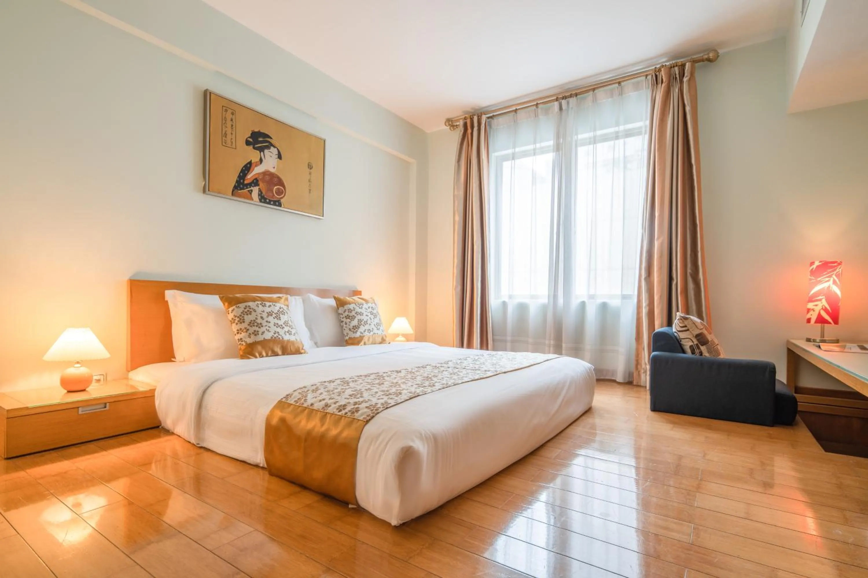 Bedroom, Bed in Shanshui Trends Hotel - Huaqiangbei