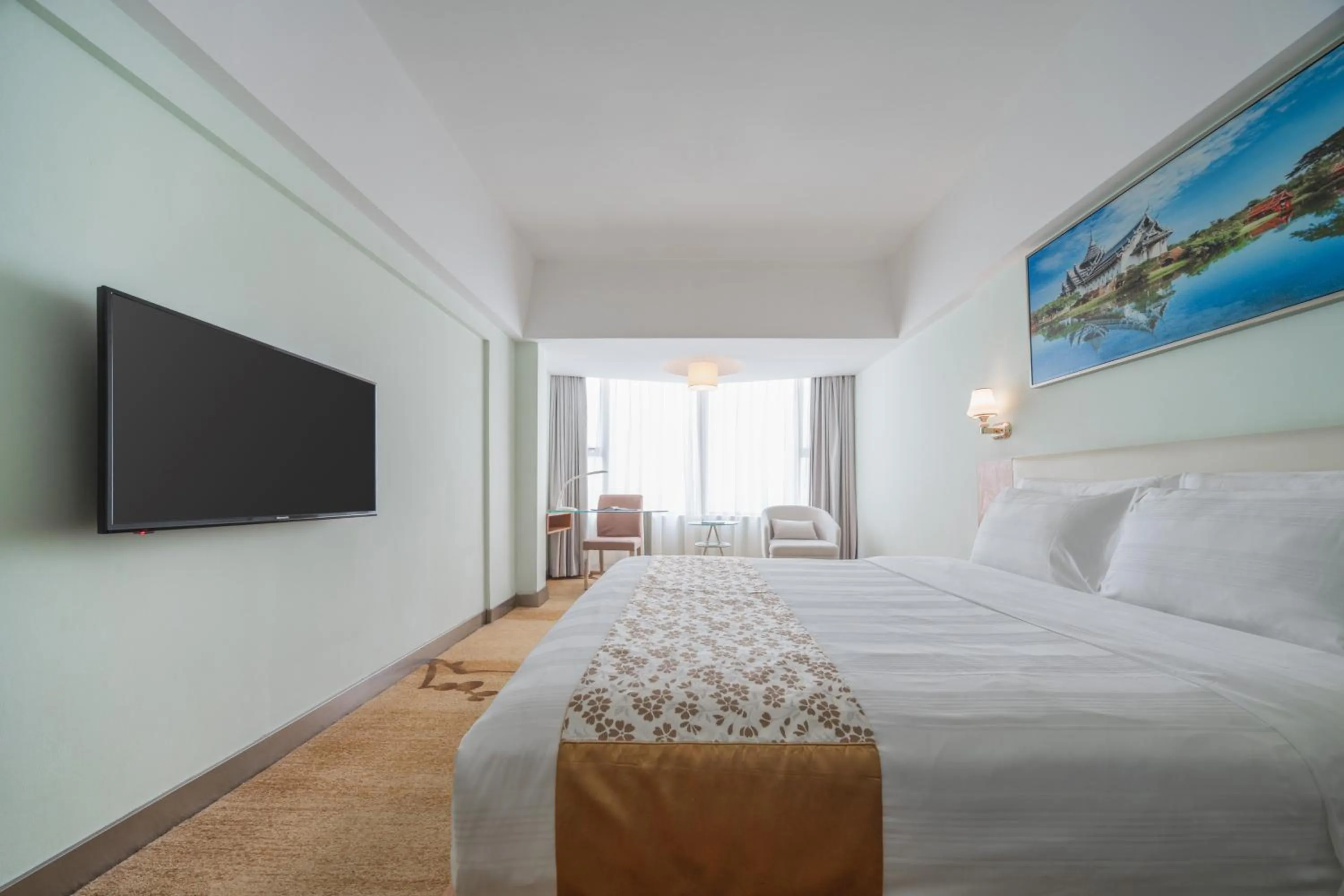 Photo of the whole room, Bed in Shanshui Trends Hotel - Huaqiangbei