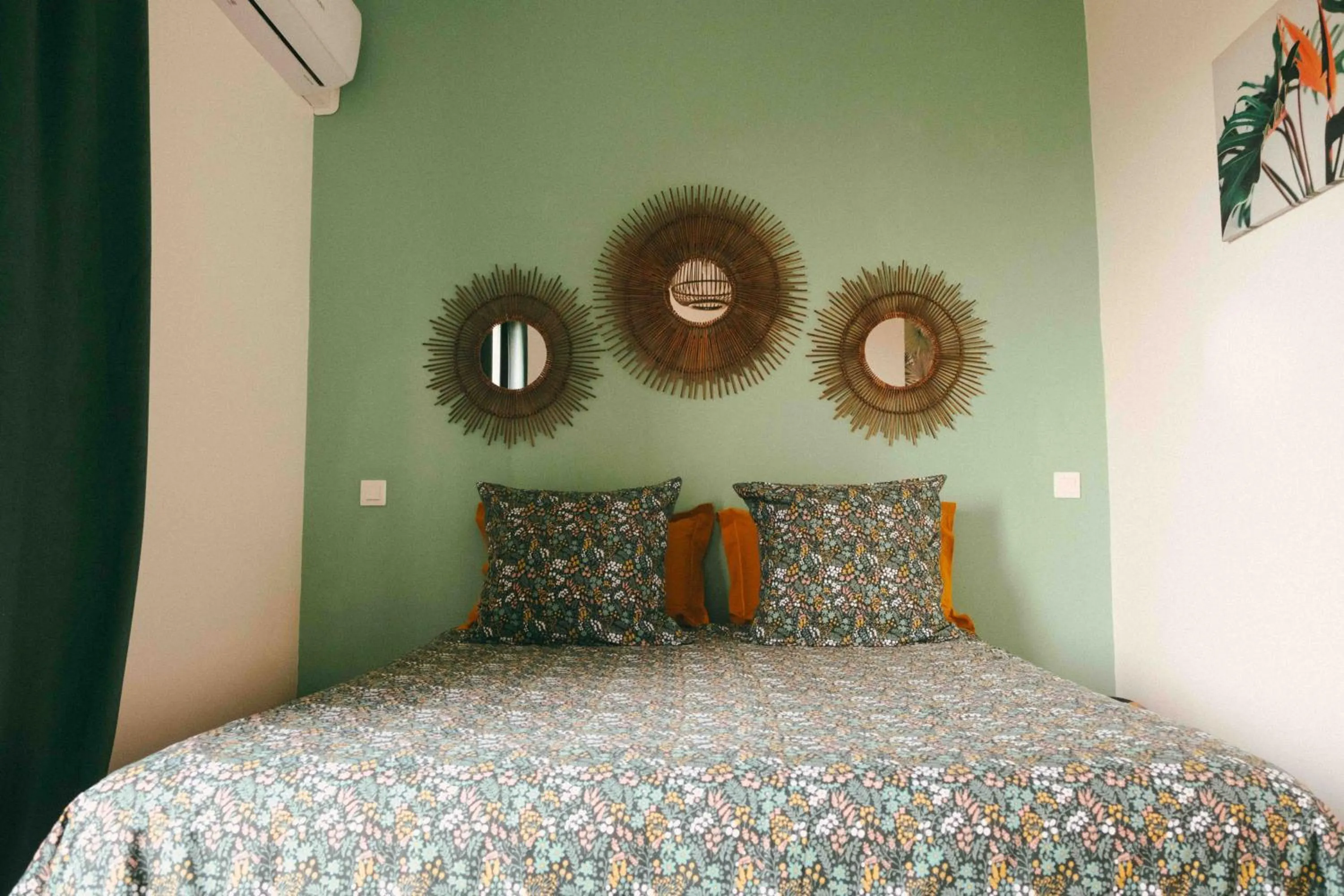 Bed in Chambre d'hôte La Kazanou