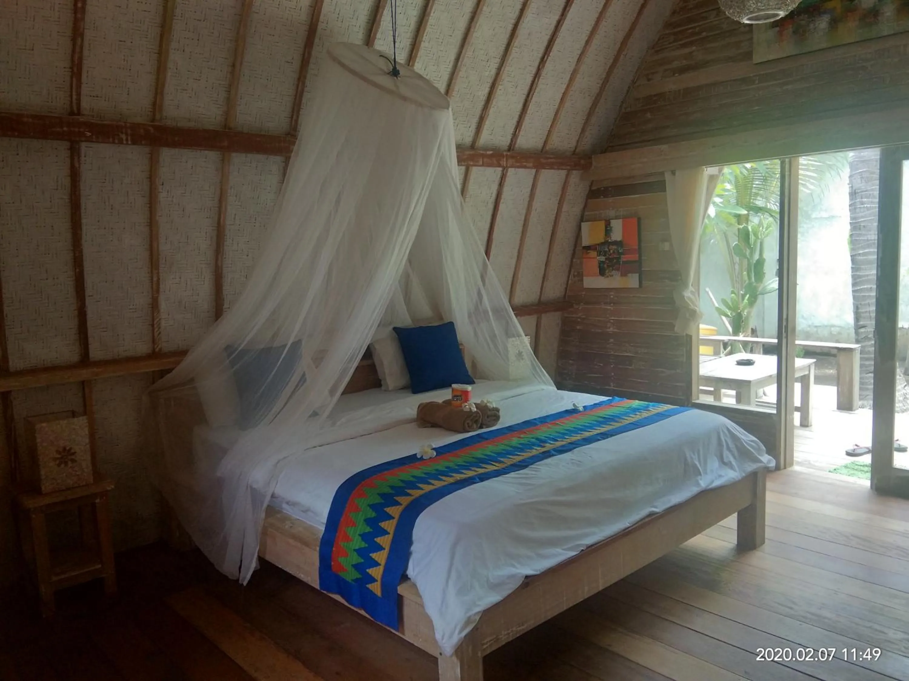 Bed in Star Bar and Bungalows