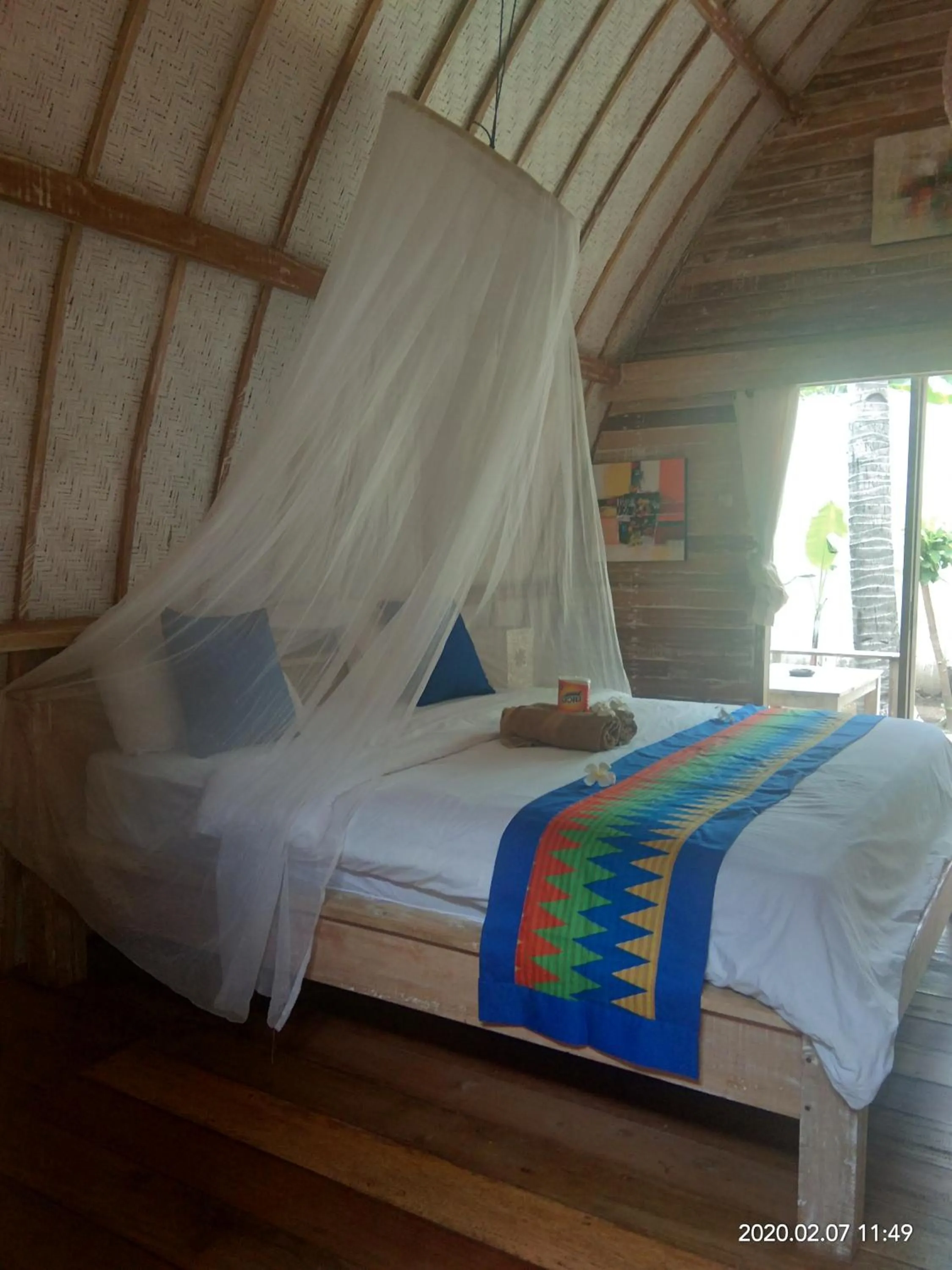 Bed in Star Bar and Bungalows