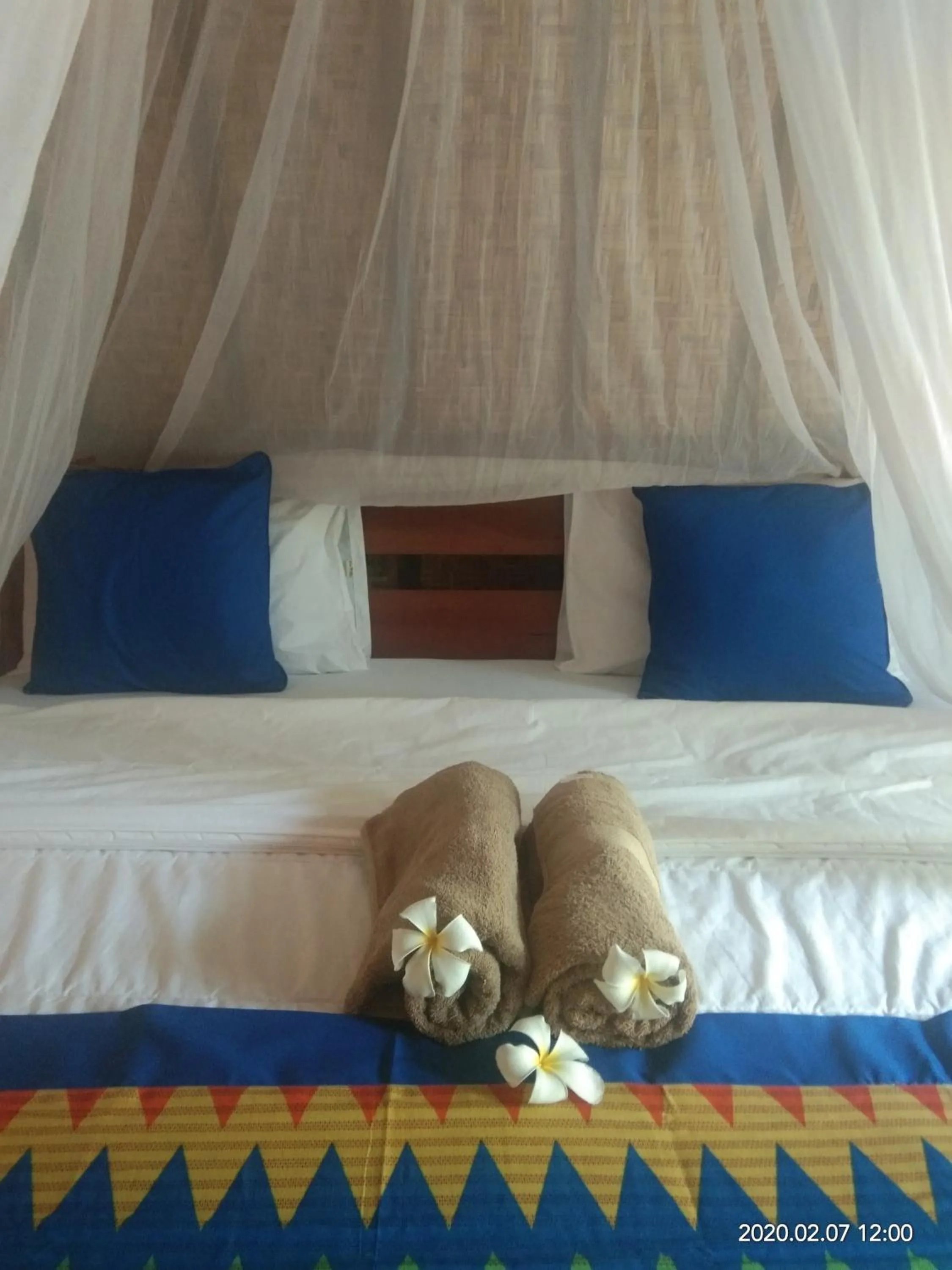 Bed in Star Bar and Bungalows