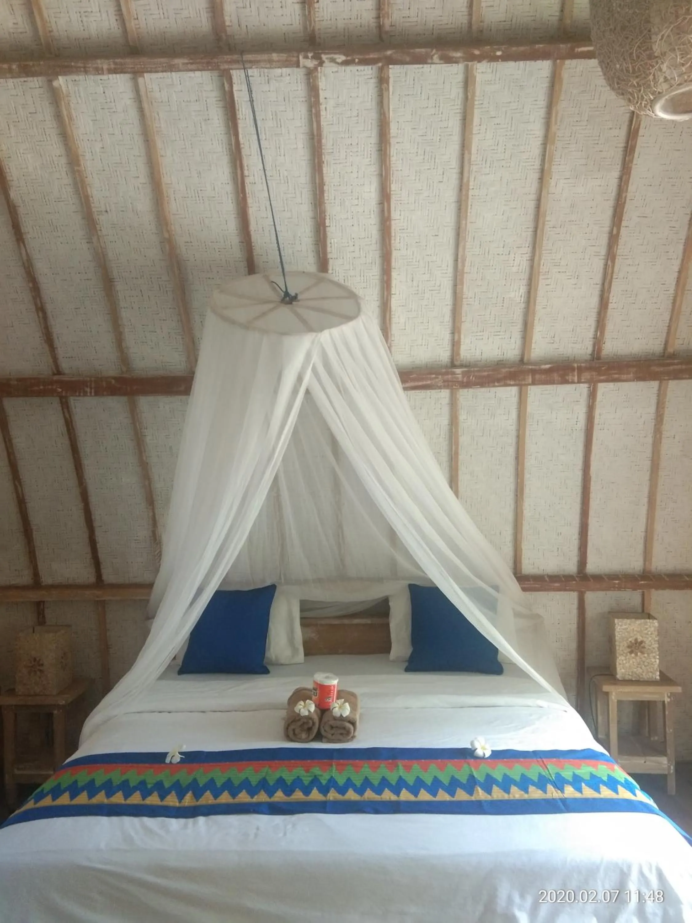 Bed in Star Bar and Bungalows