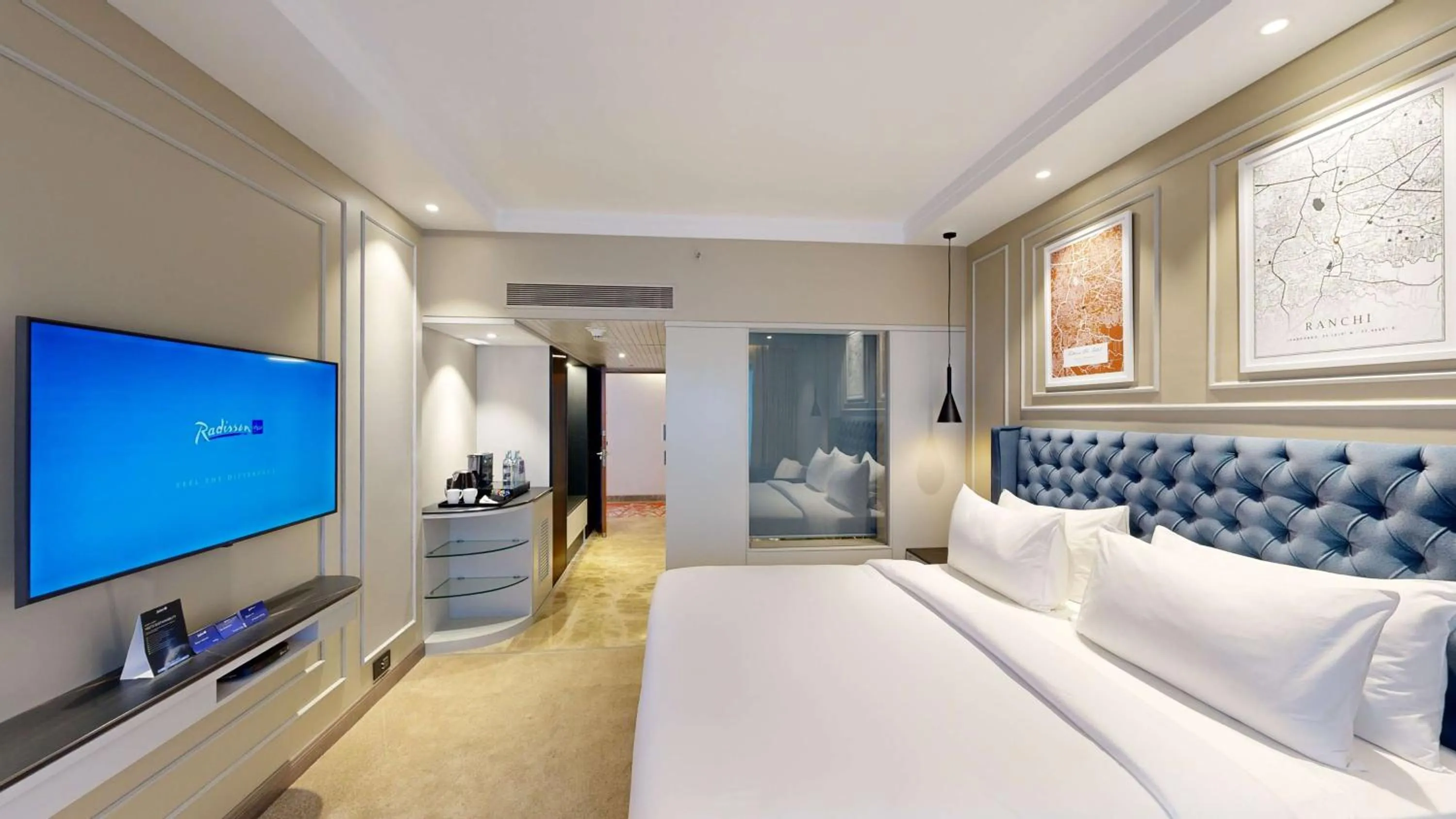 Bedroom in Radisson Blu Hotel Ranchi