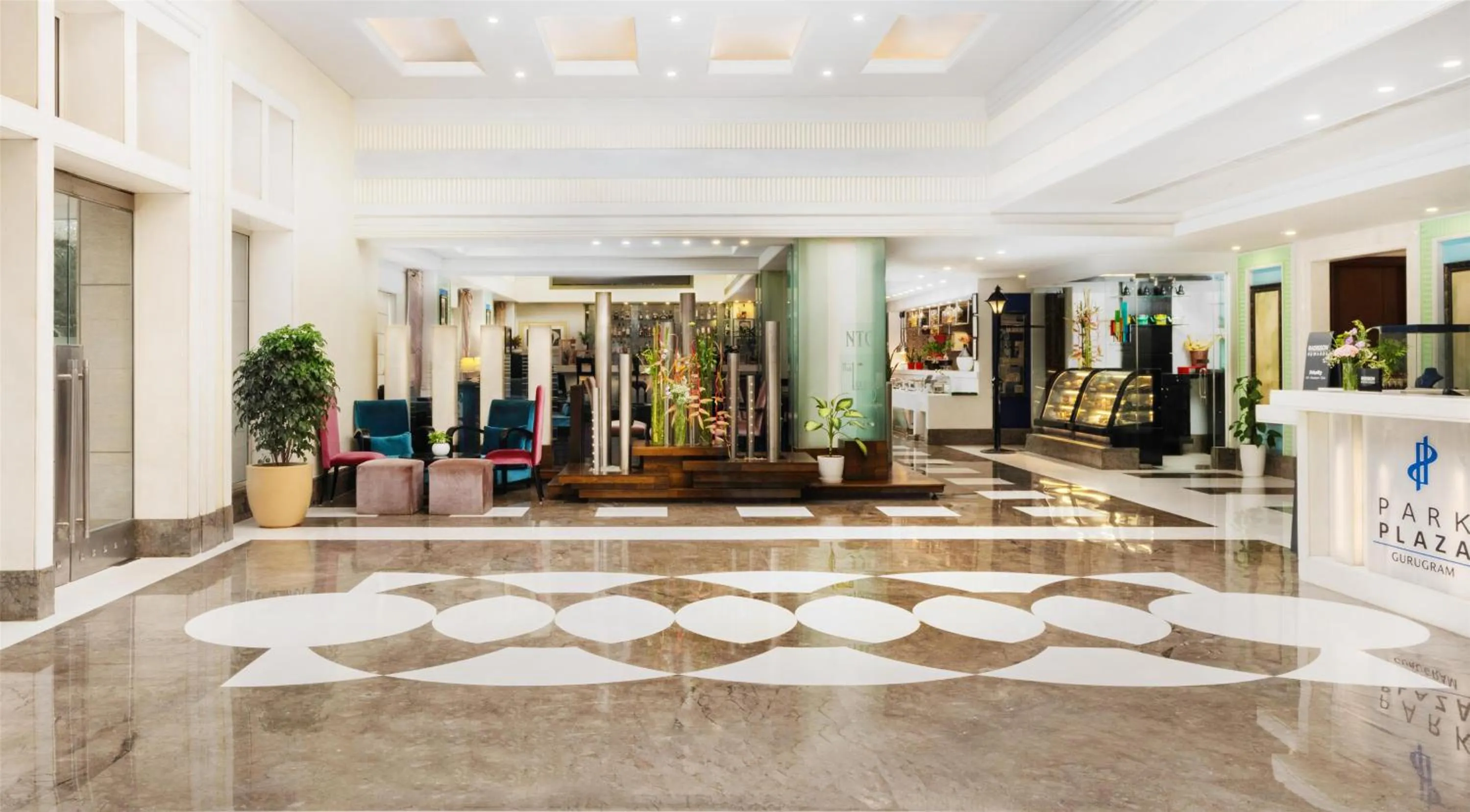Lobby or reception in Park Plaza Gurgaon