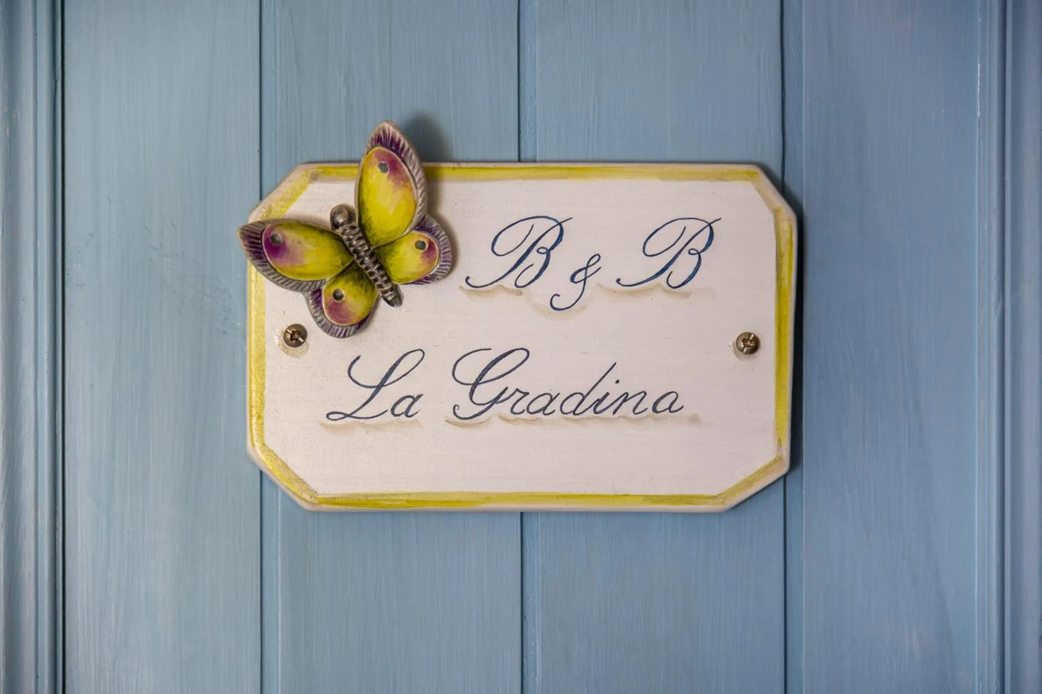 Decorative detail in B&B LA GRADINA