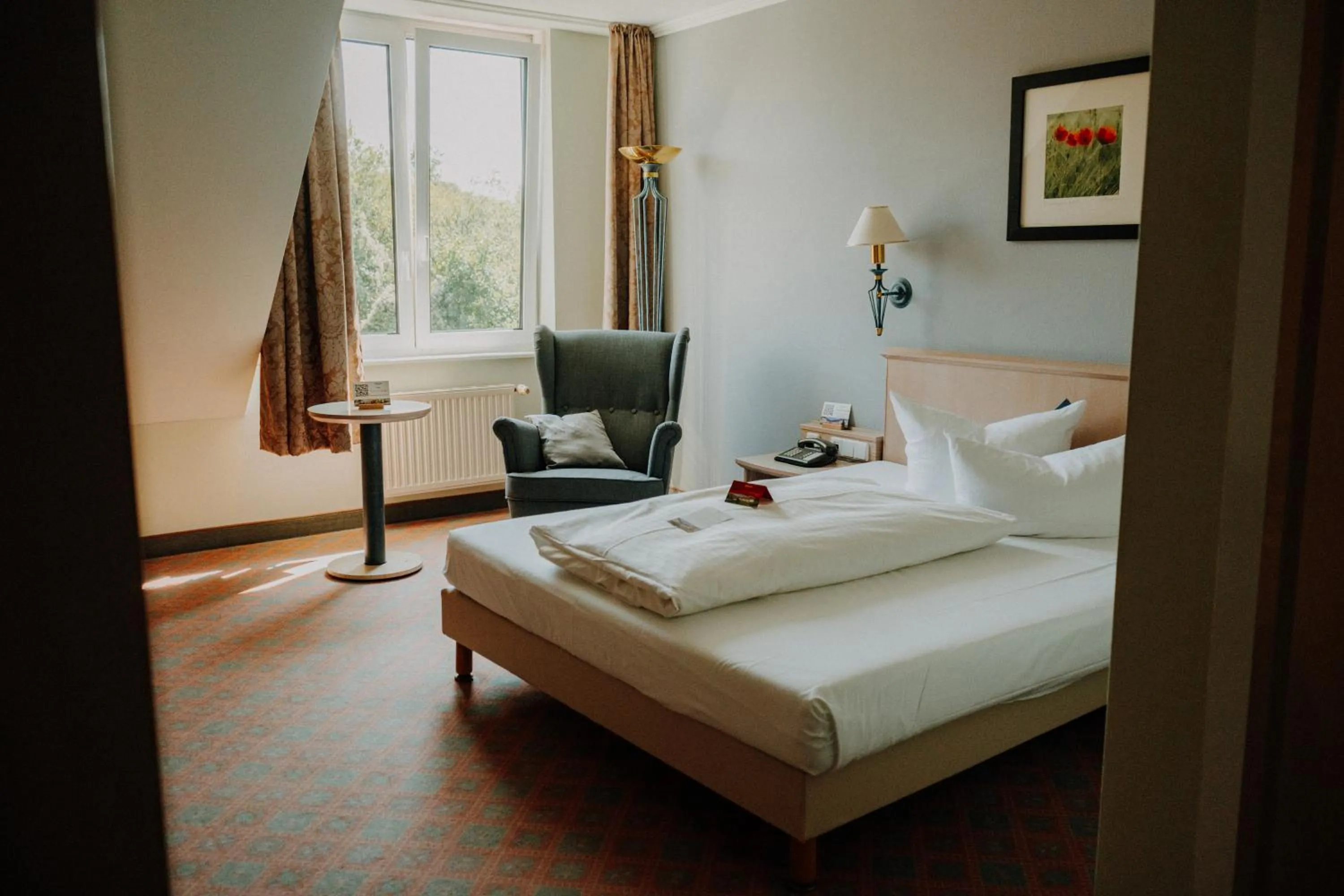 Bed in Hotel am Schloß Apolda