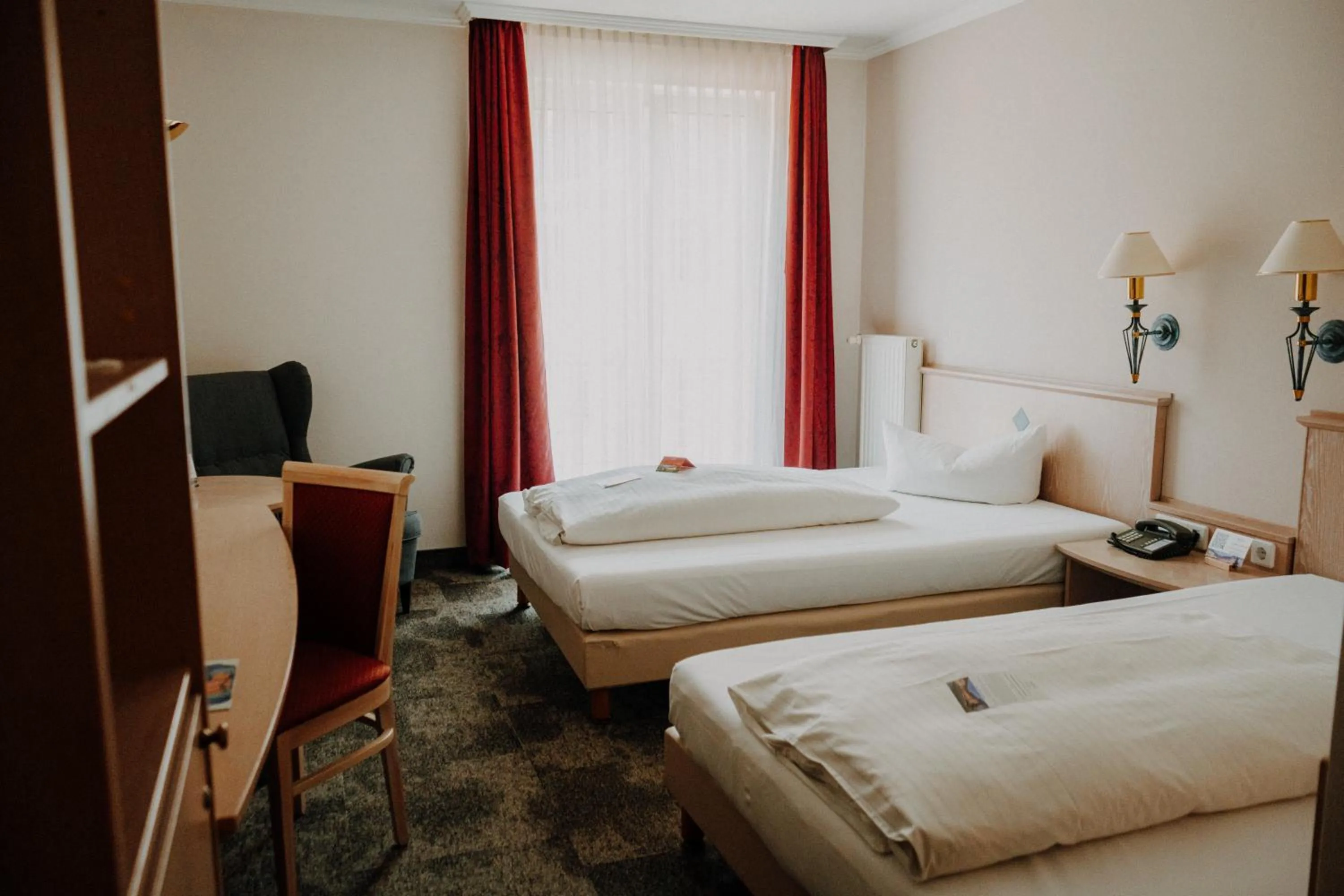 Bed in Hotel am Schloß Apolda