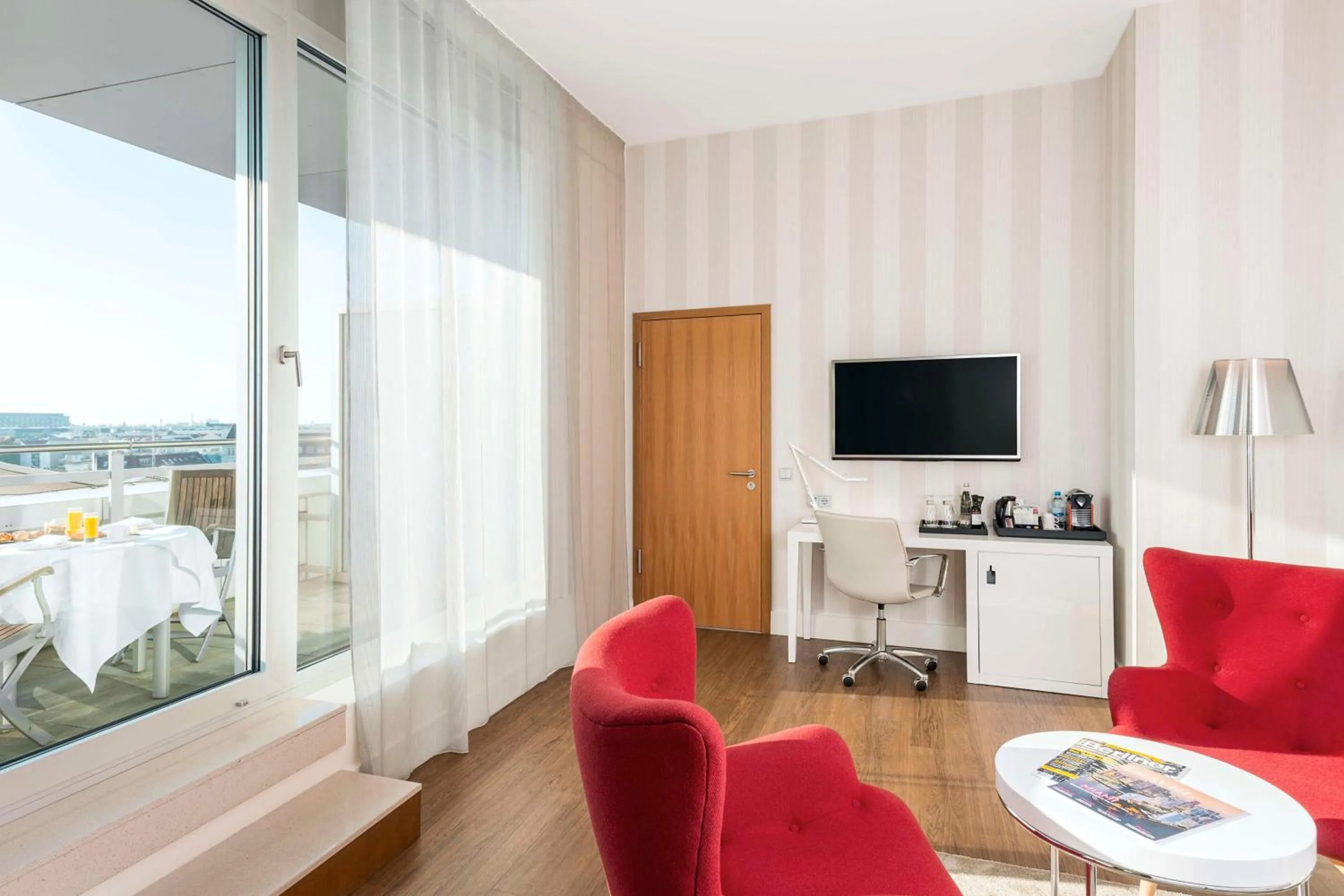 Bedroom in NH Collection Berlin Mitte Friedrichstrasse