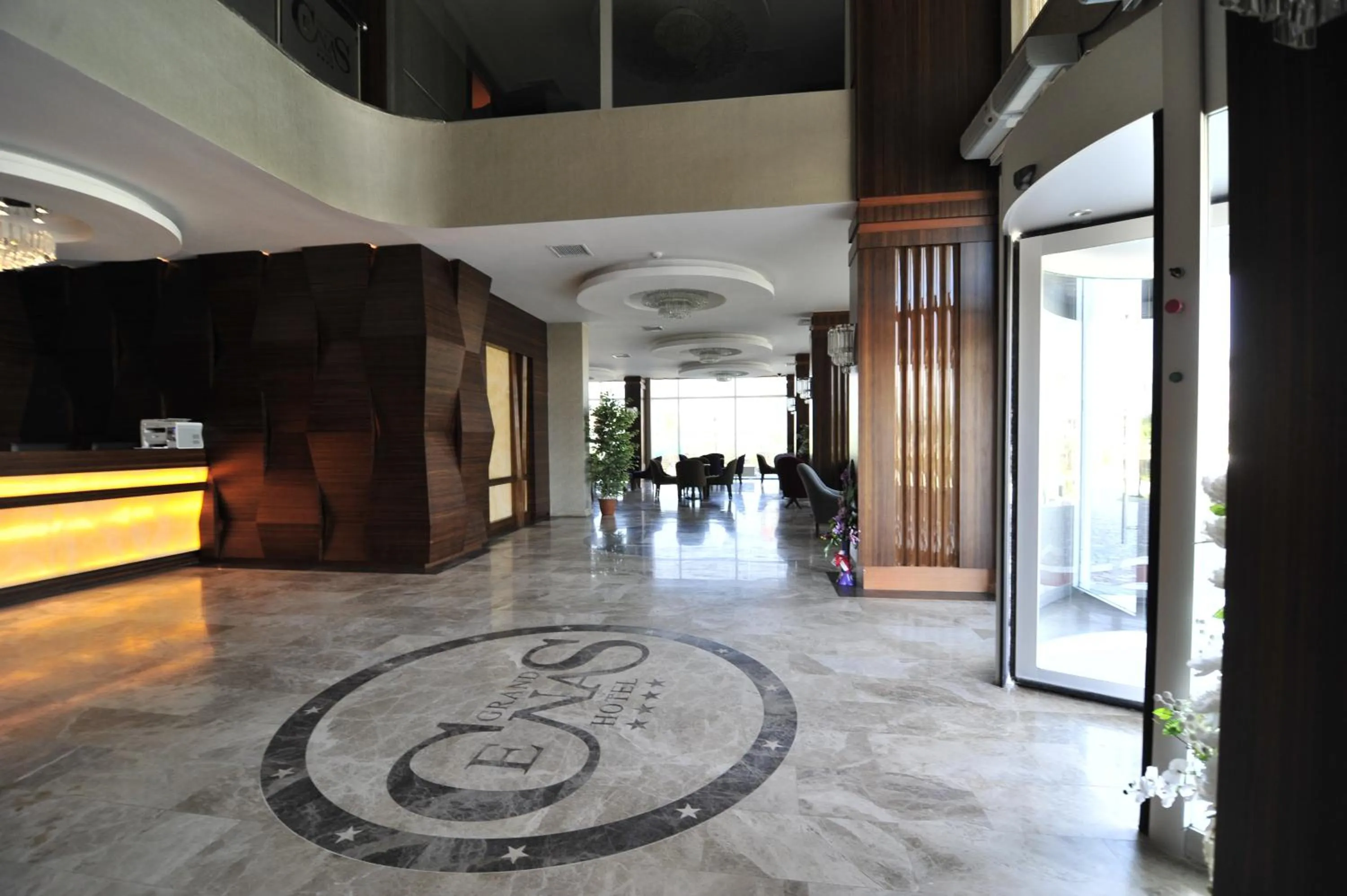 Facade/entrance in Grand Cenas Hotel