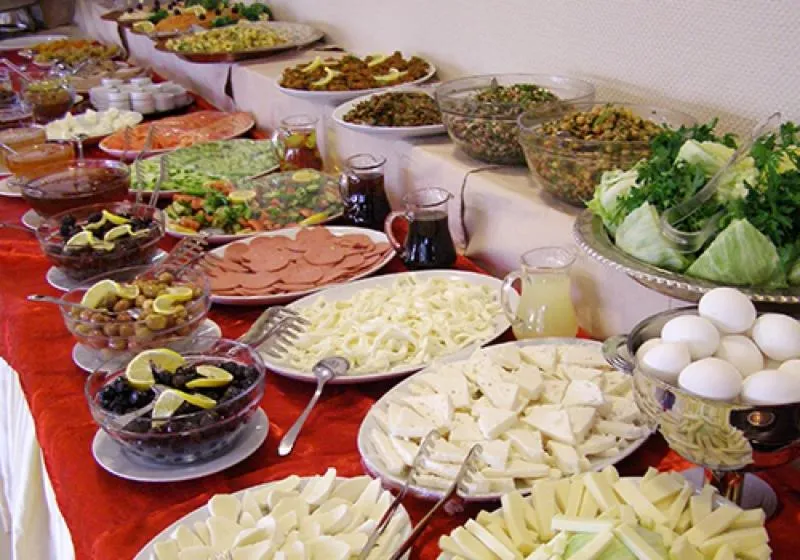 Breakfast in Grand Cenas Hotel