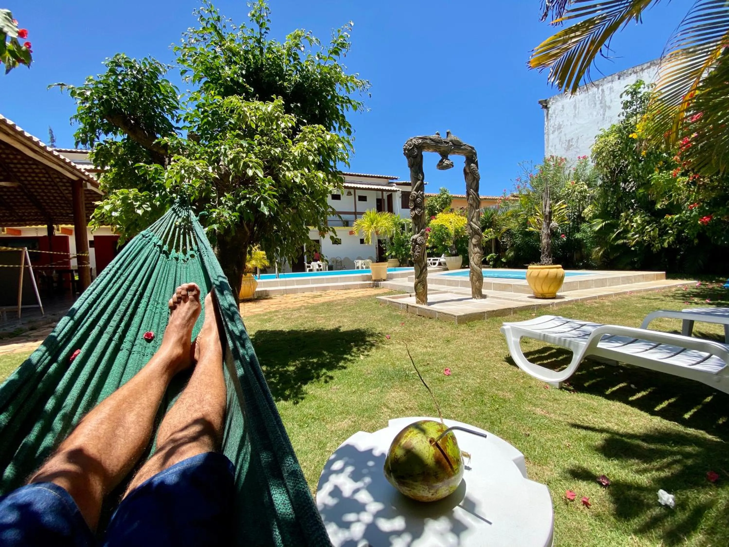 Garden in EcoVila-Zen Bougainville - Hotel Pousada