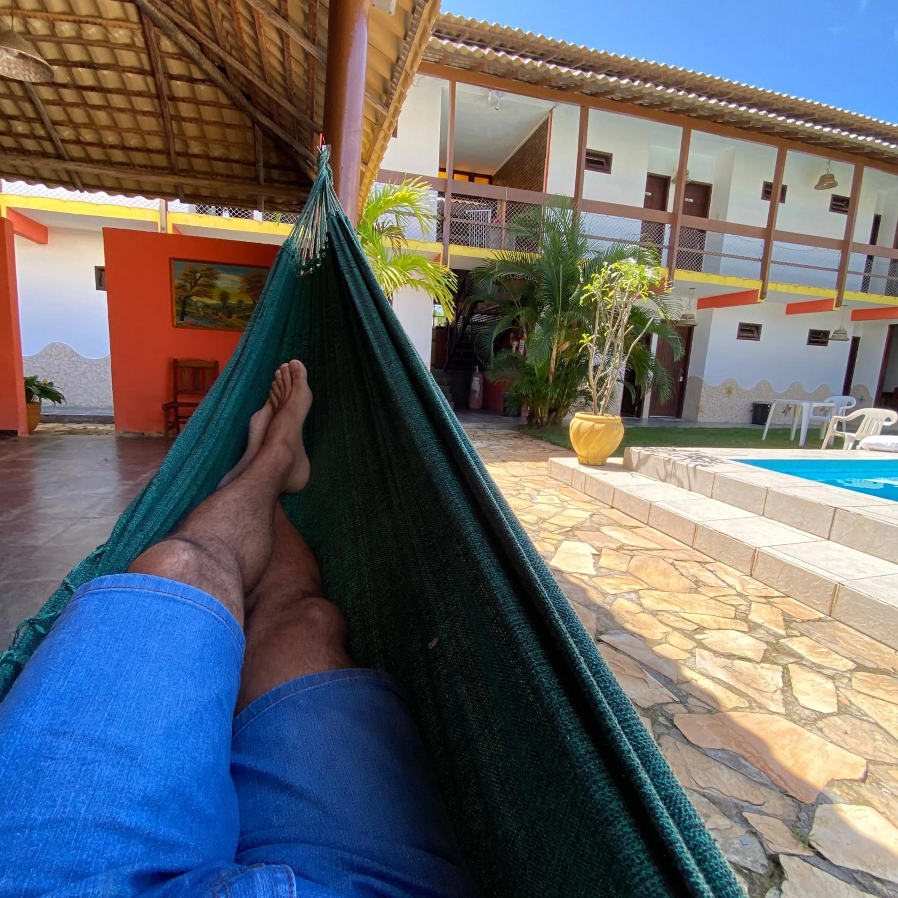 Patio in EcoVila-Zen Bougainville - Hotel Pousada