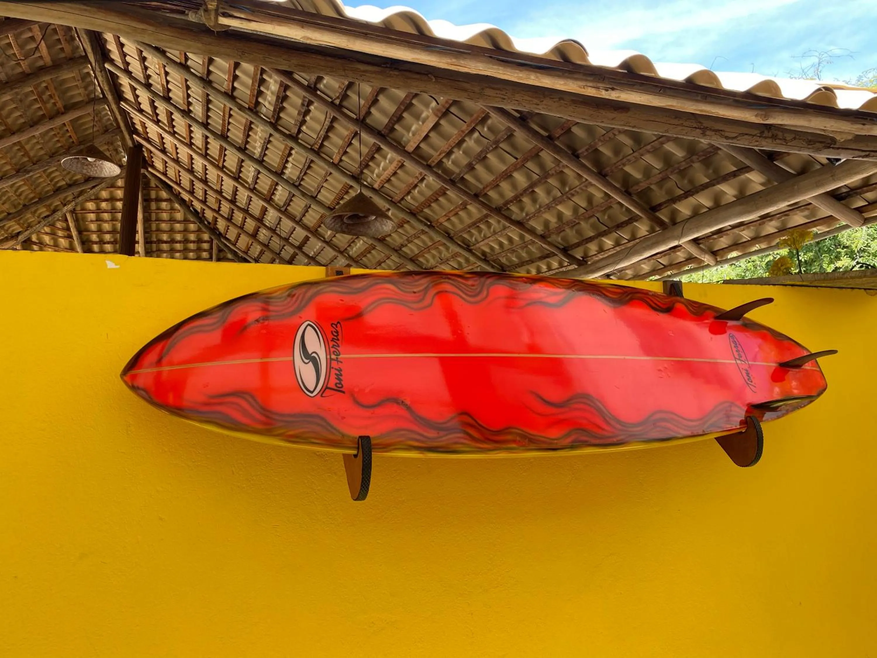 Decorative detail in EcoVila-Zen Bougainville - Hotel Pousada