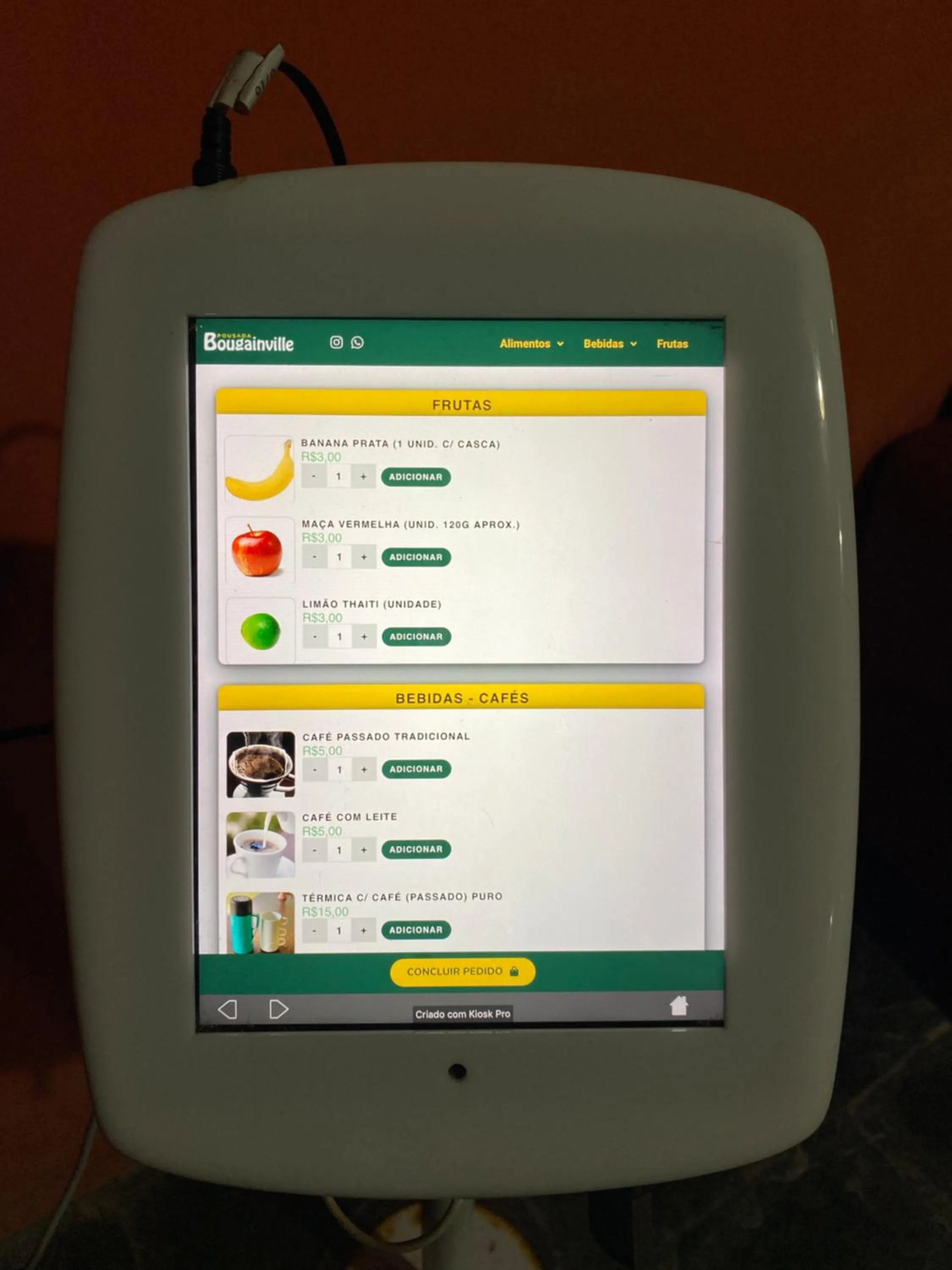 Breakfast in EcoVila-Zen Bougainville - Hotel Pousada