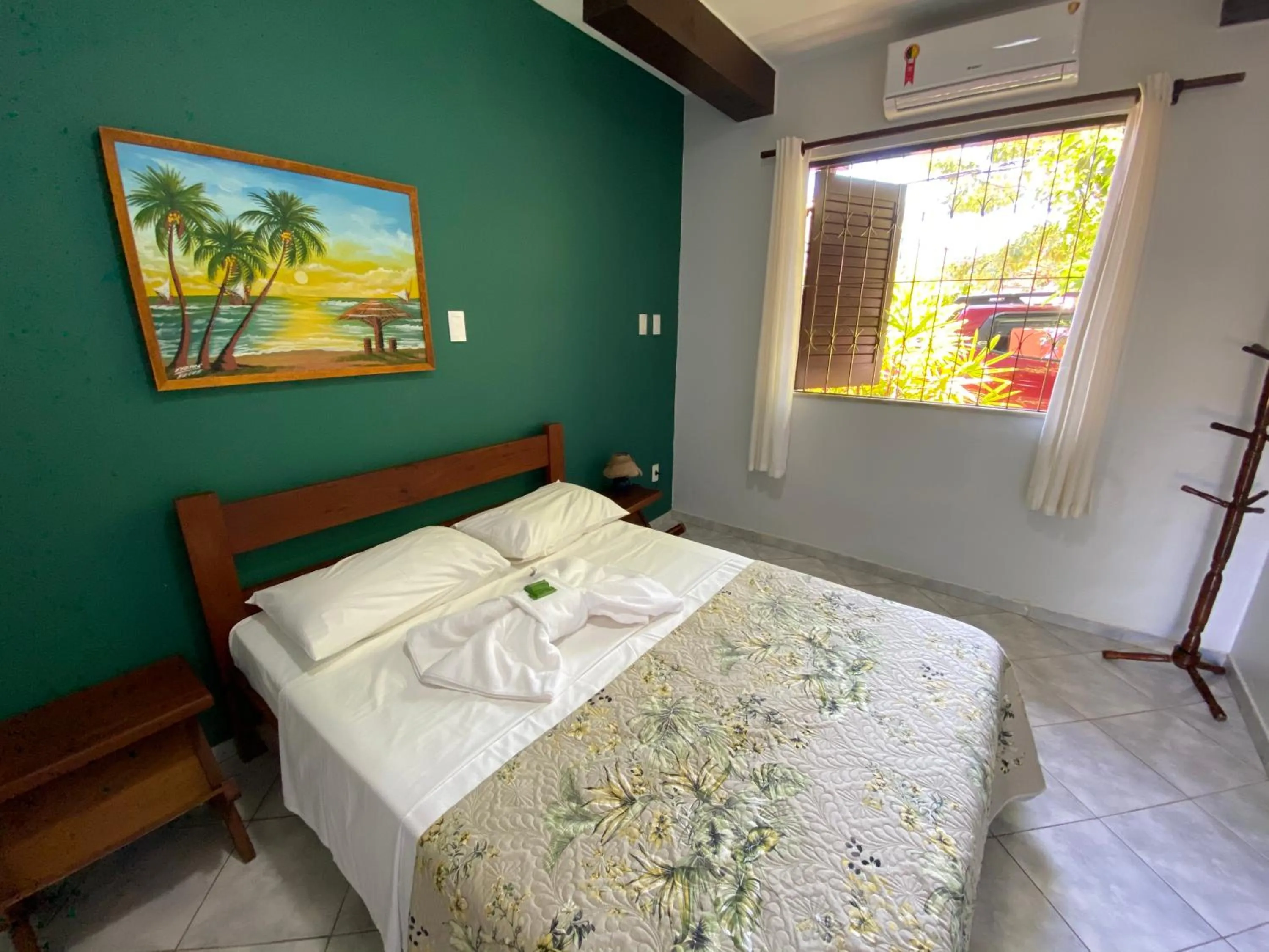 Bed in EcoVila-Zen Bougainville - Hotel Pousada