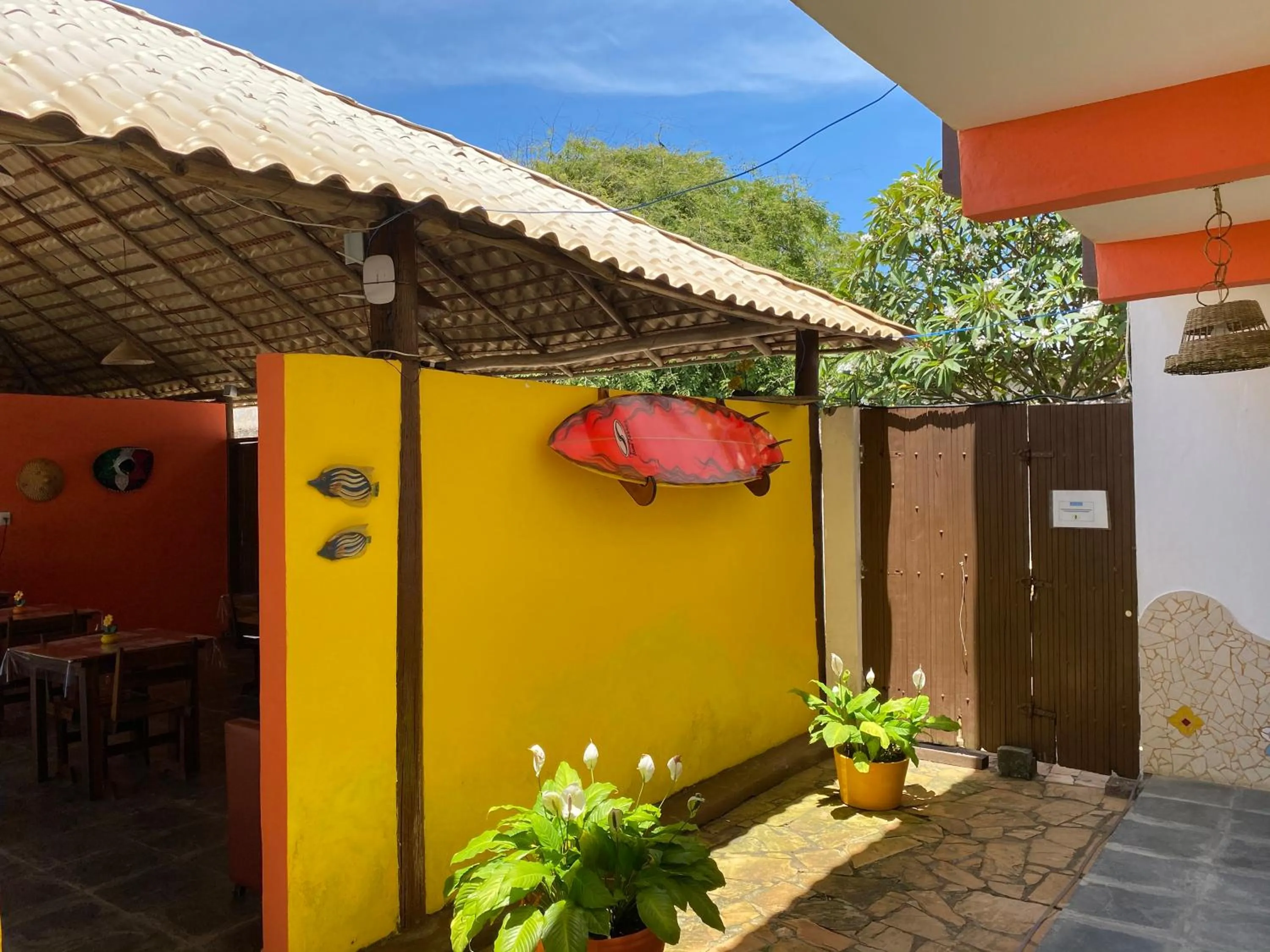 Decorative detail in EcoVila-Zen Bougainville - Hotel Pousada