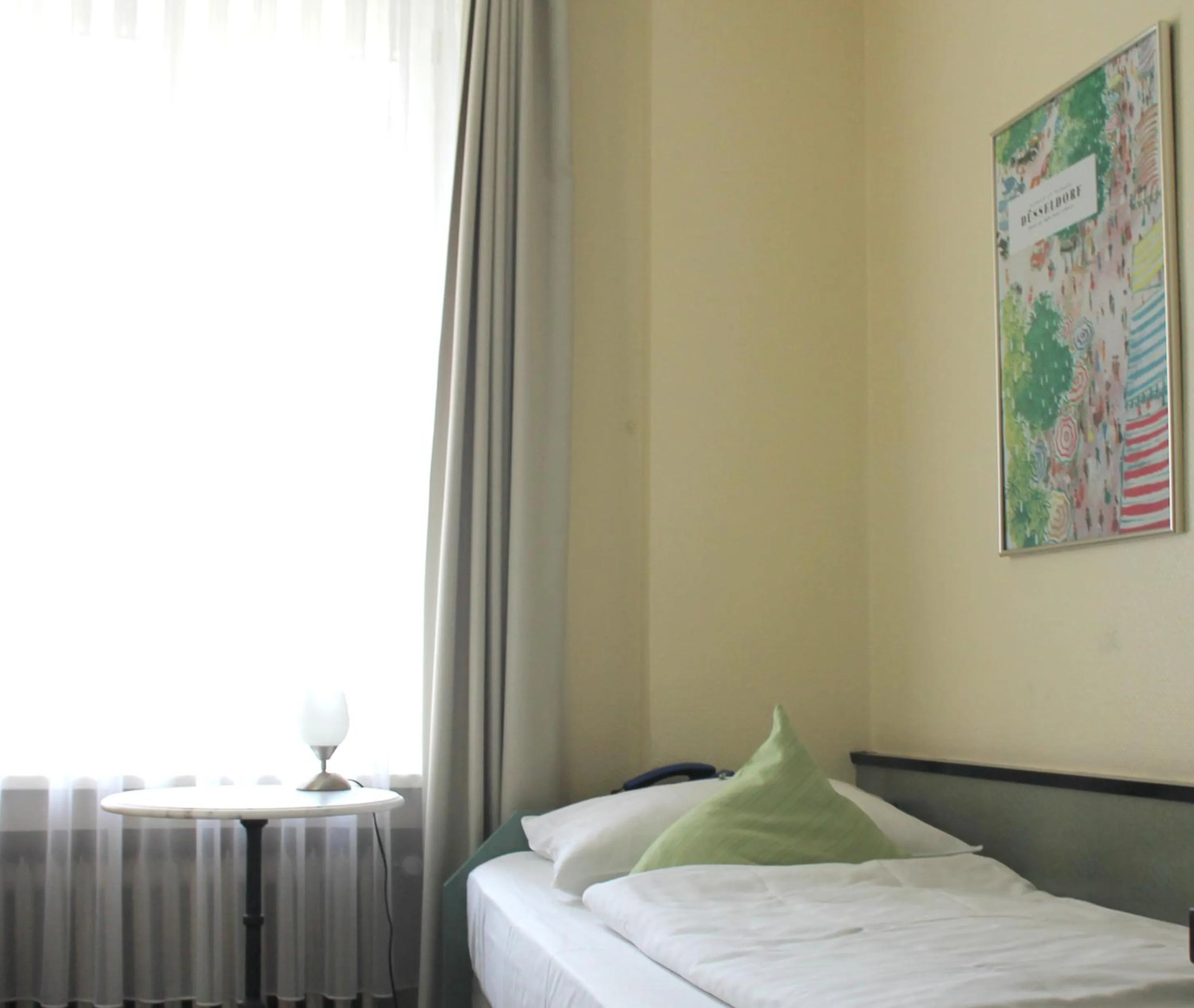 Bed in Monopol Hotel