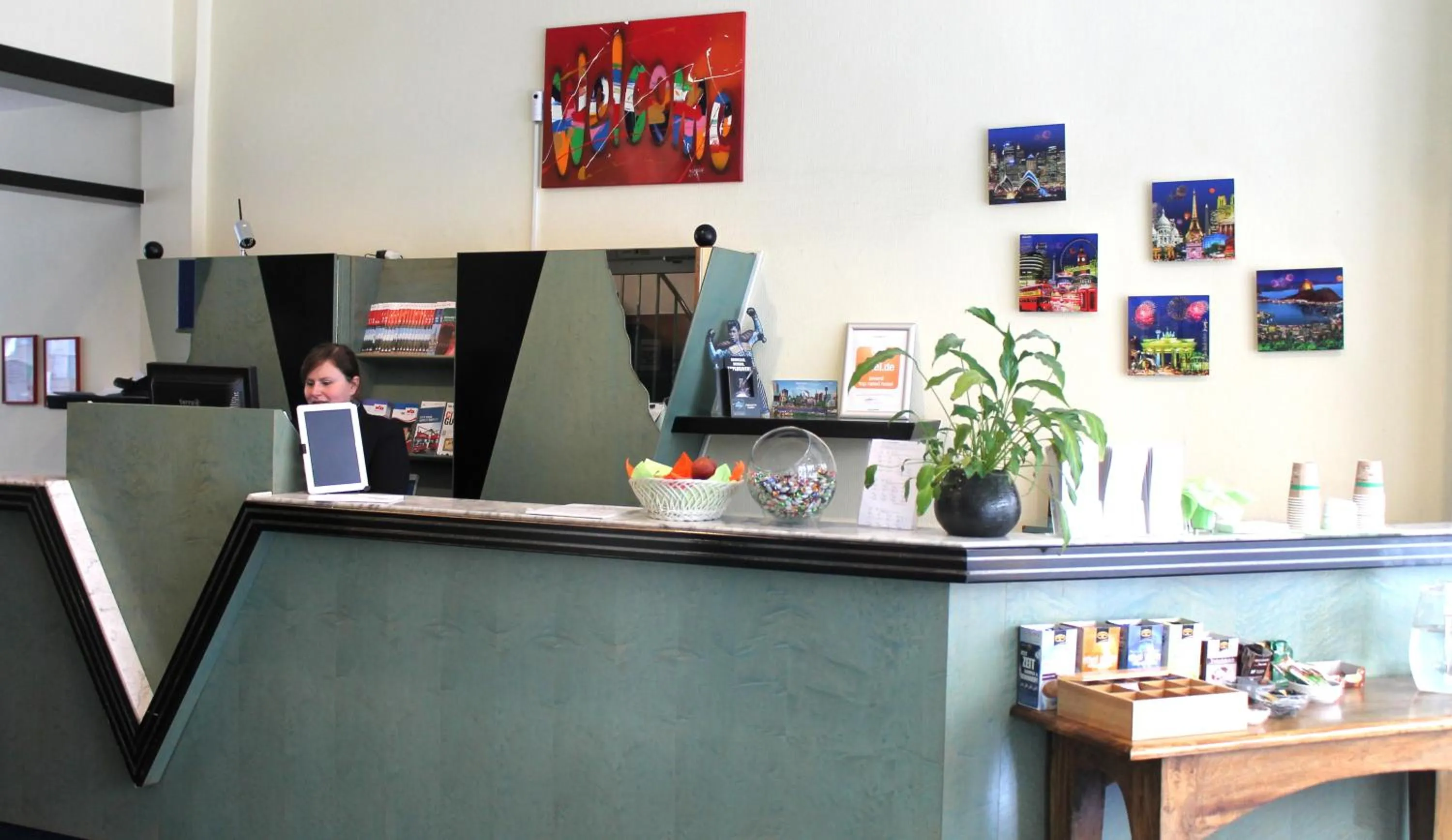 Lobby or reception, Lobby/Reception in Monopol Hotel