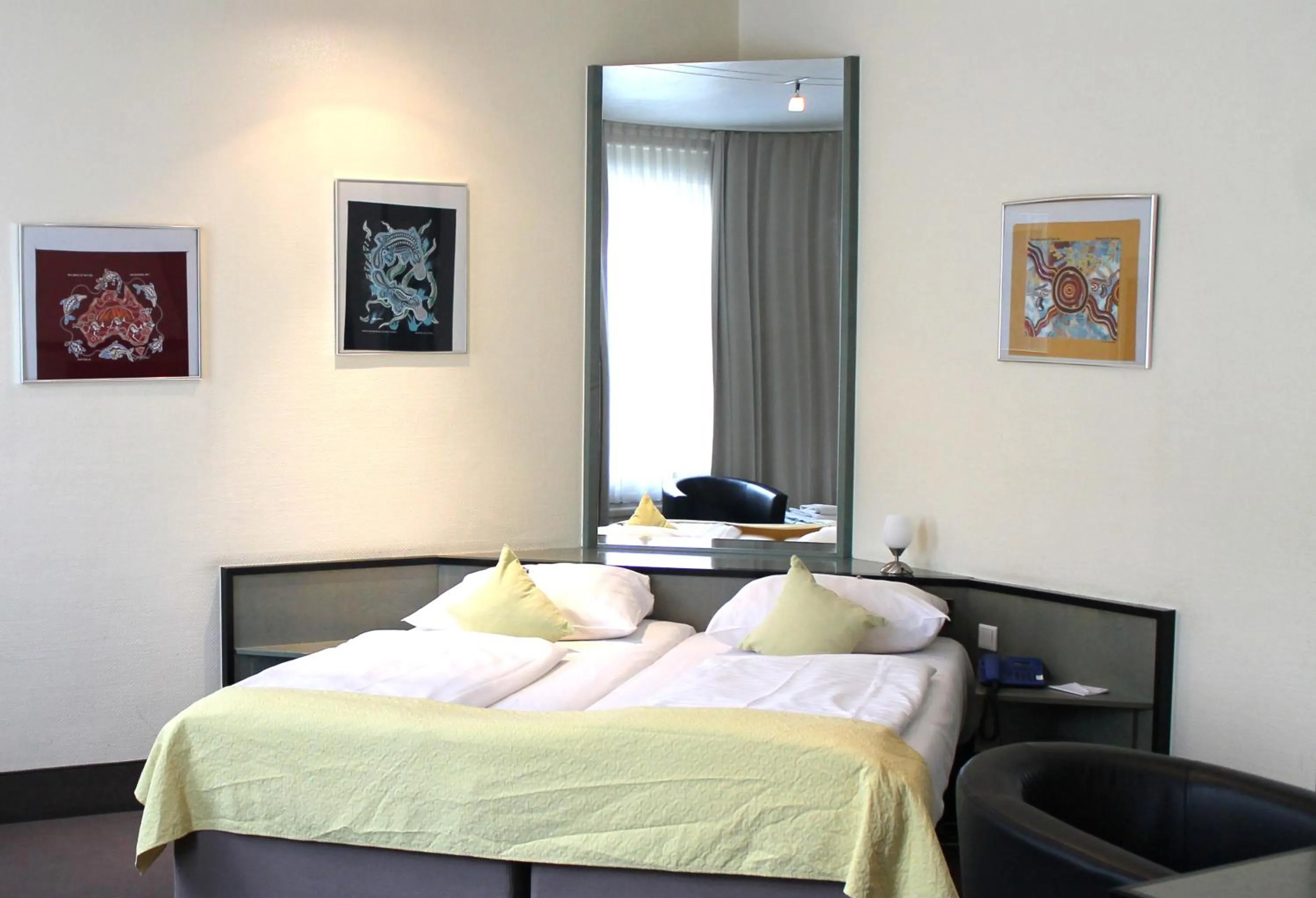 Bedroom in Monopol Hotel