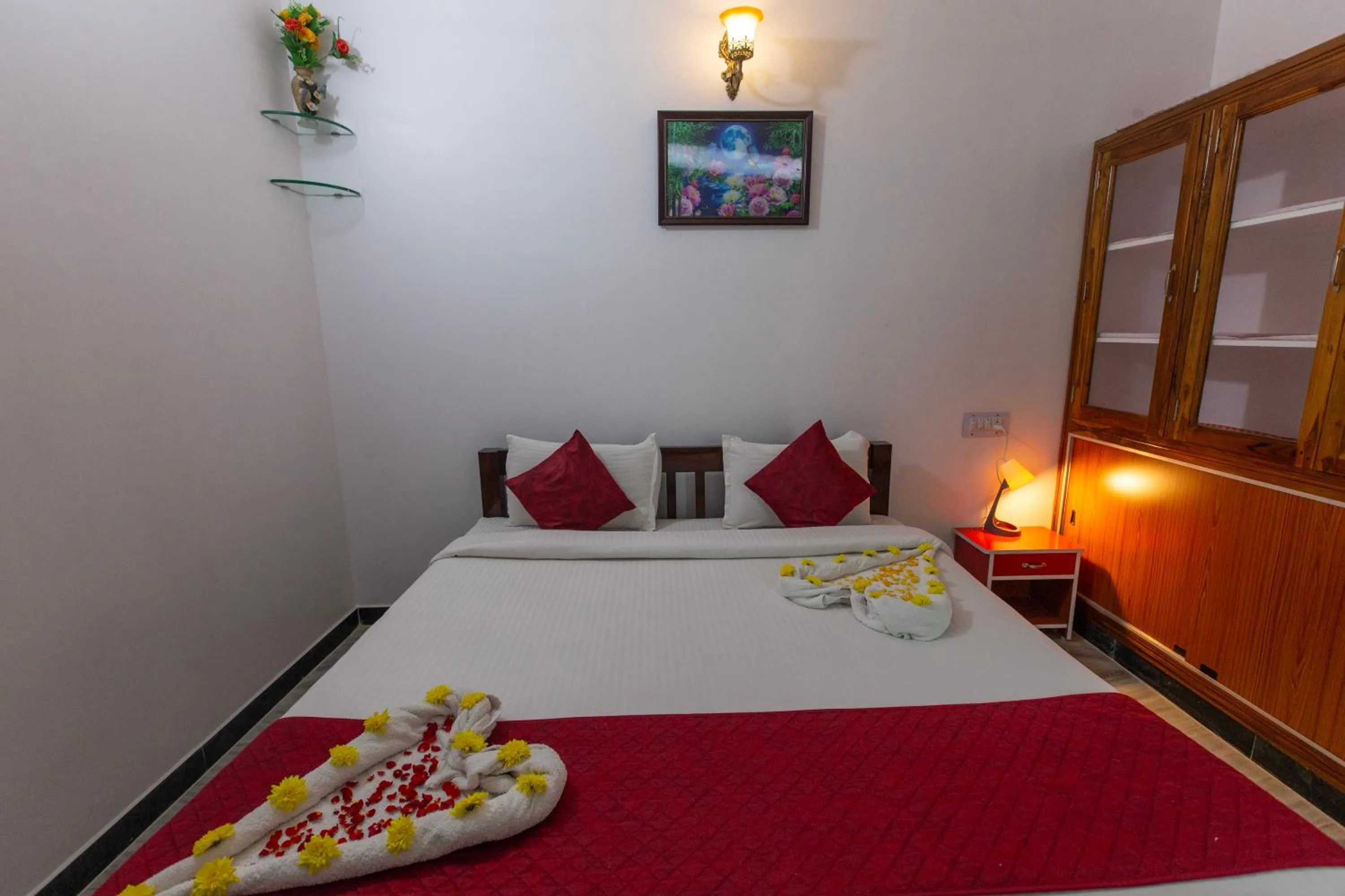 Bed in Sunflower Villa