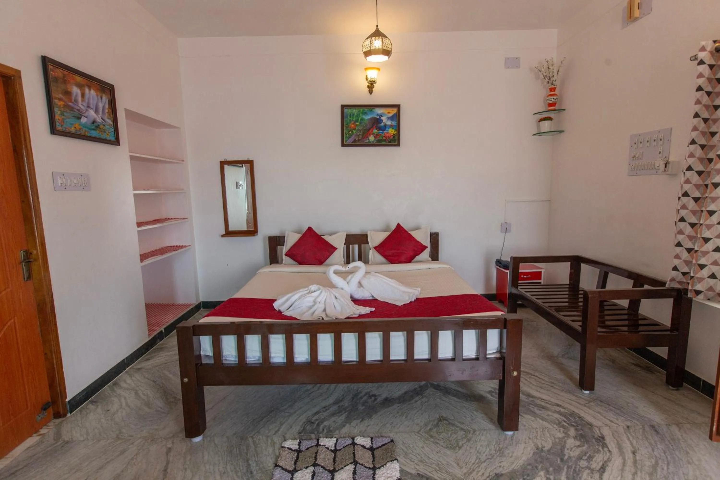 Bed in Sunflower Villa