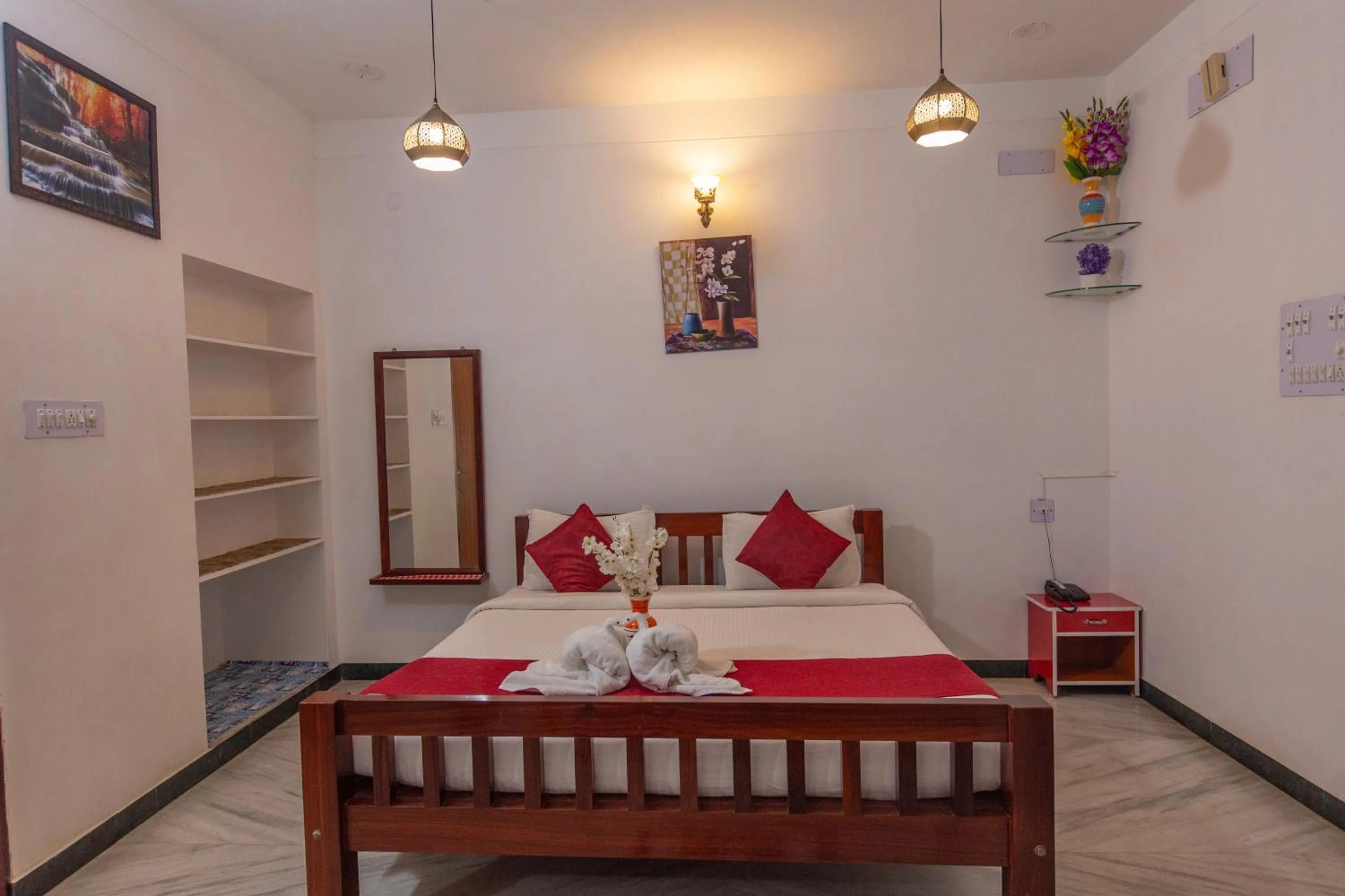 Bed in Sunflower Villa